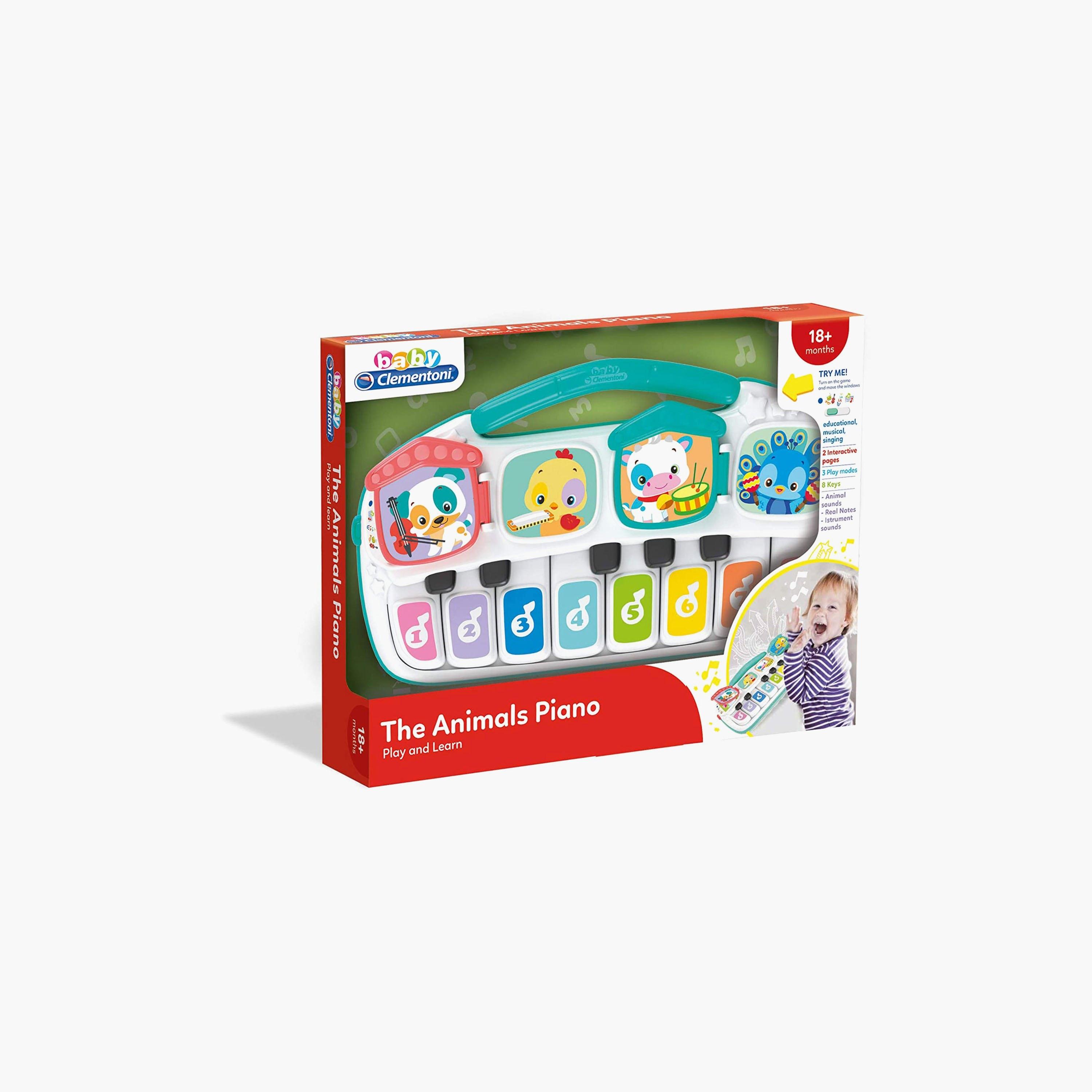 Clementoni Baby Animal Piano (Battery Operated)-toys-educational-musicaltoys-image-2