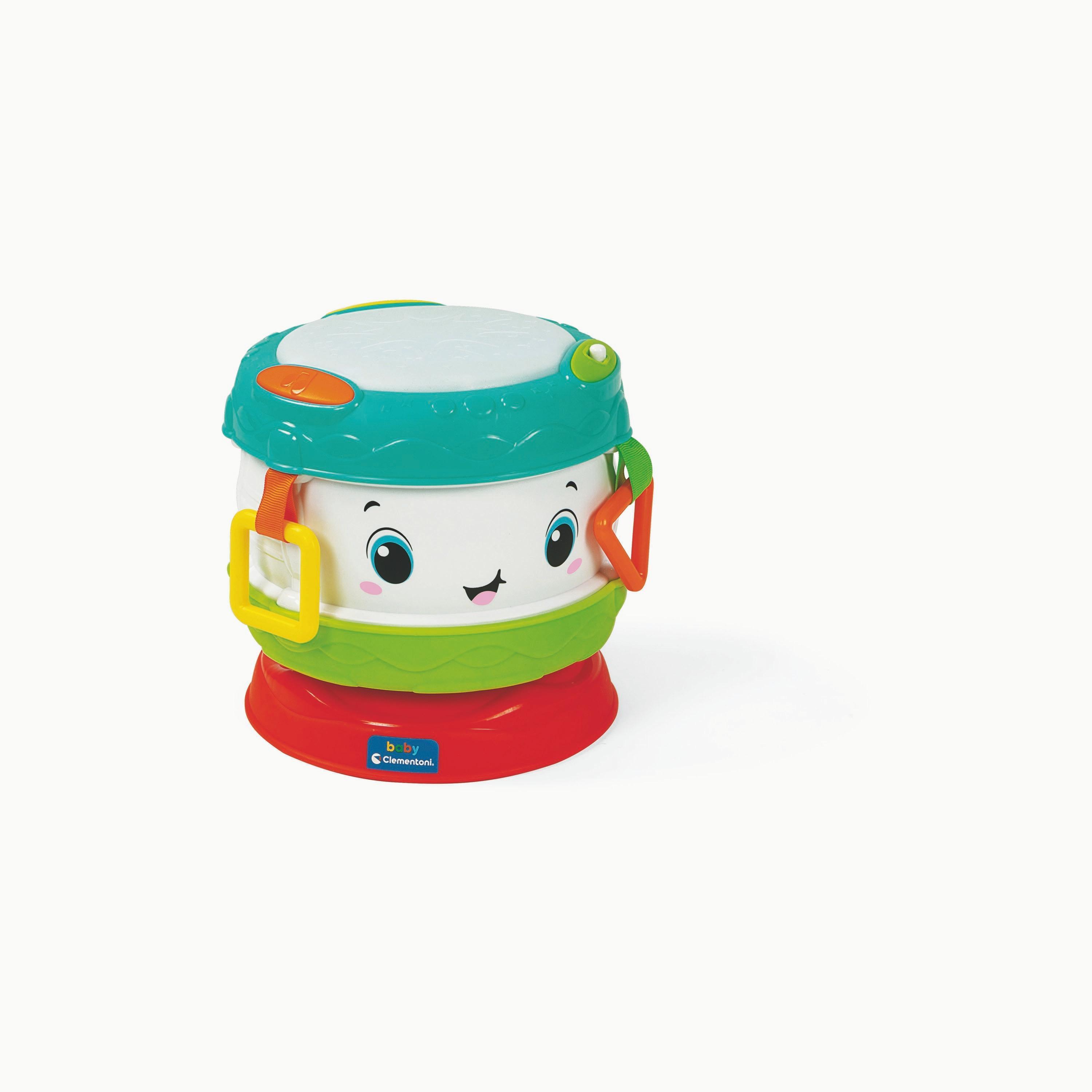 Clementoni Baby Activity Drum (Battery Operated)-toys-educational-musicaltoys-image-1