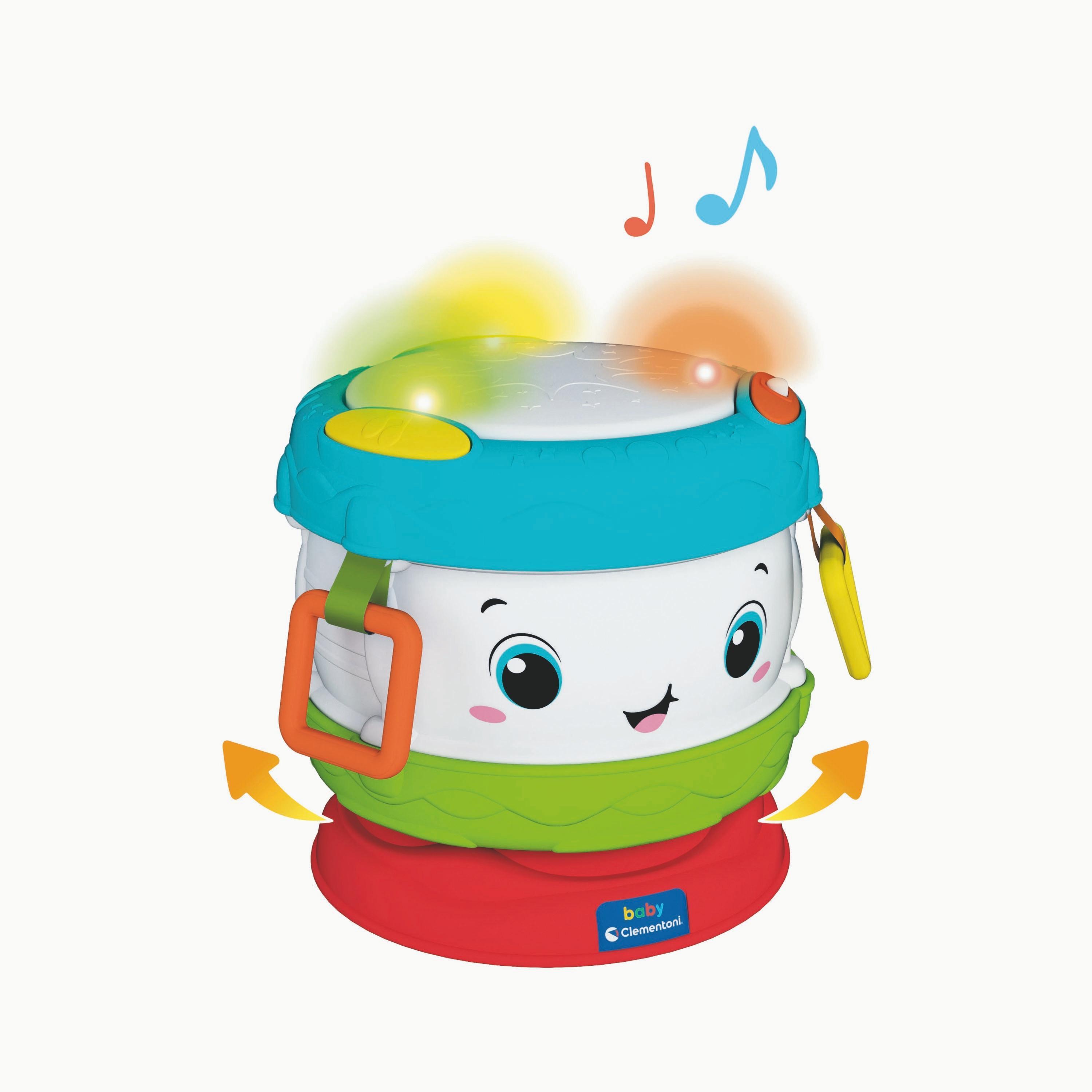 Clementoni Baby Activity Drum (Battery Operated)-toys-educational-musicaltoys-image-5