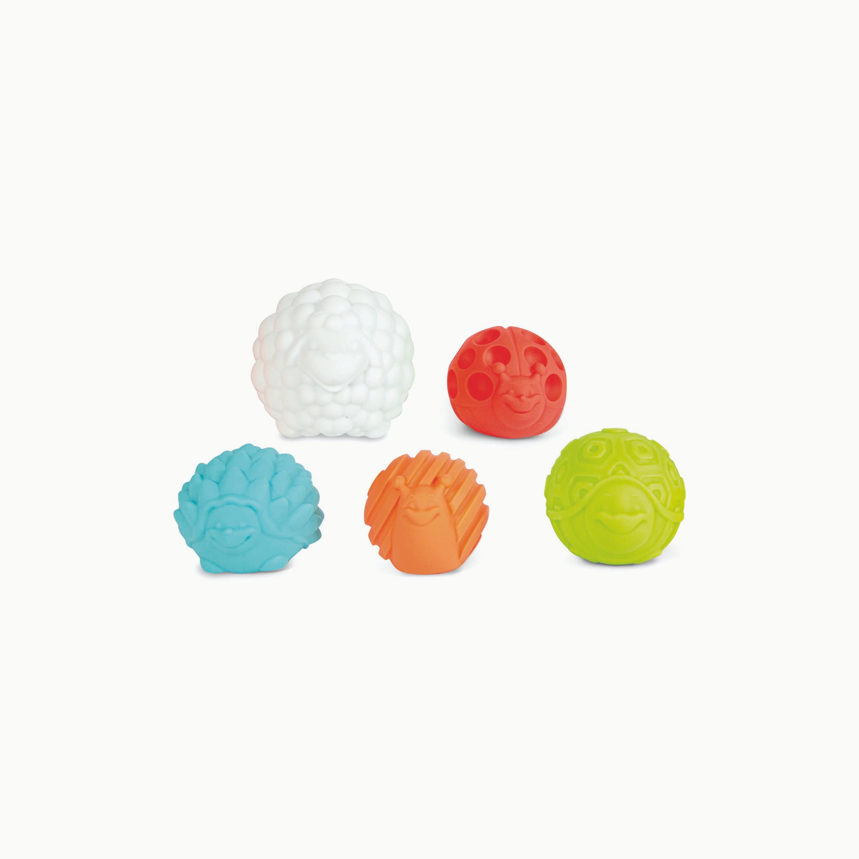 Clementoni 5-Piece Baby Animal Sensory Balls-toys-outdoor-sports-image-2