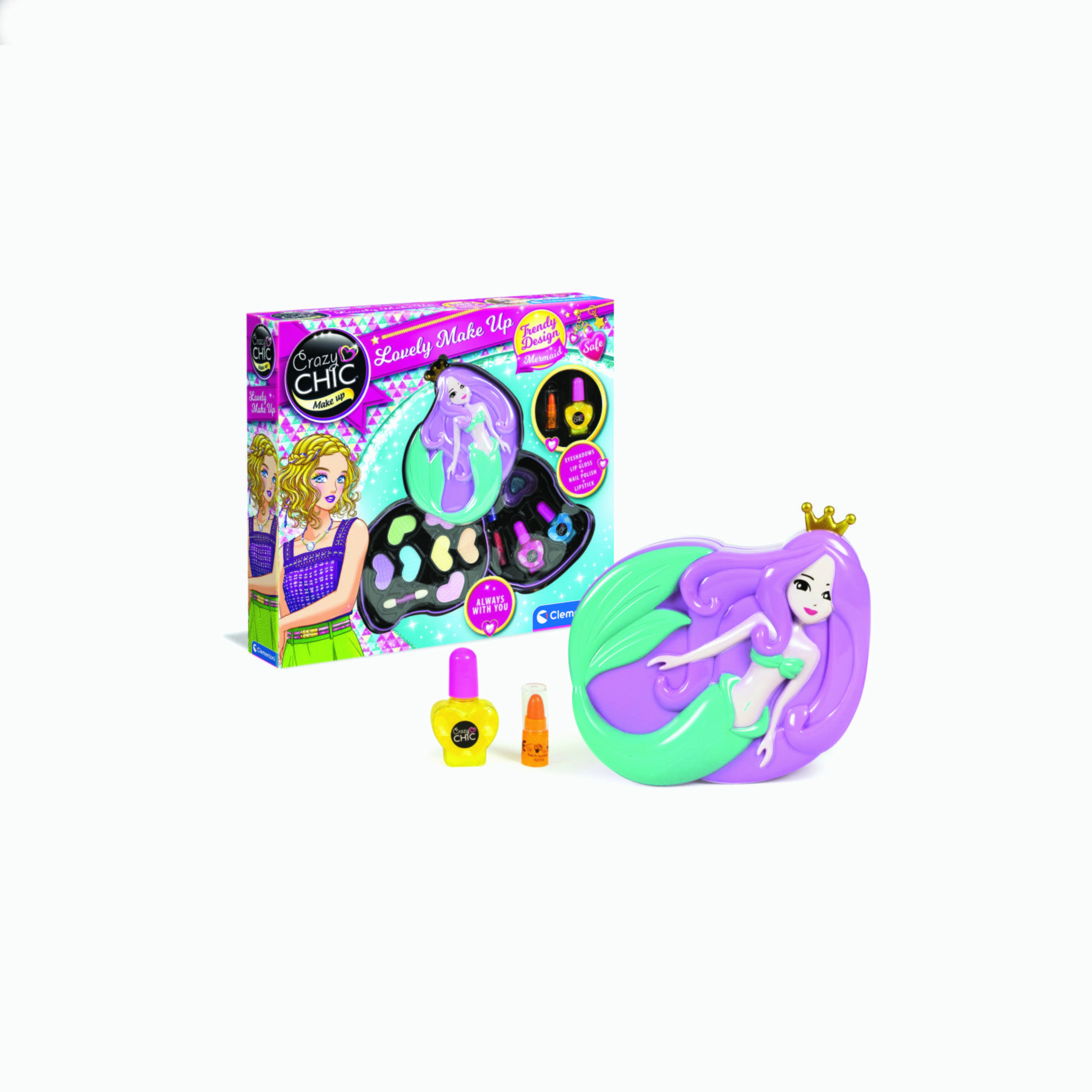 Clementoni Crazy Chic Mermaid Make Up Set-toys-roleplay-makeupandcosmeticsets-image-2