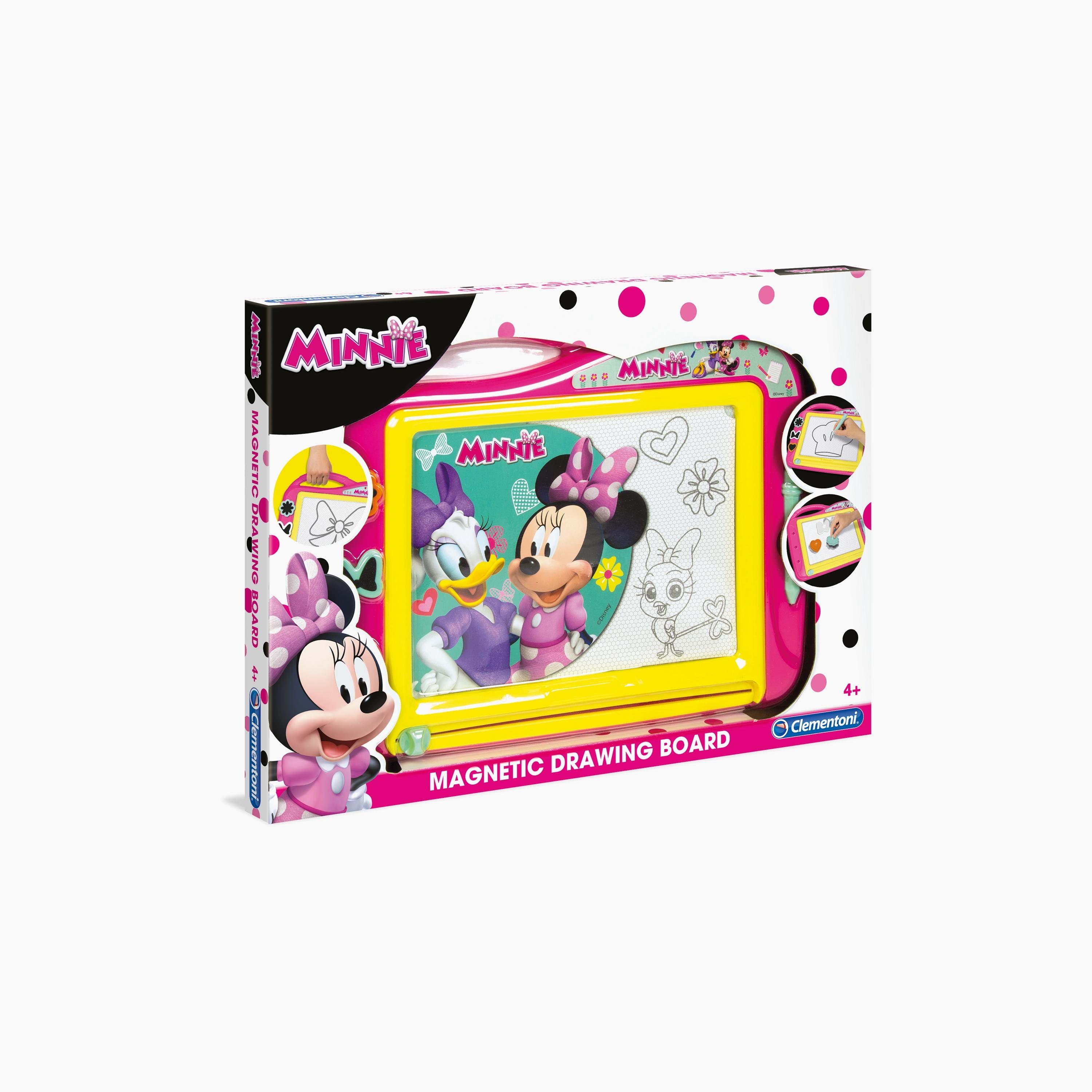Clementoni Minnie New Magnetic Drawing Board -school-stationery-accessories-image-2