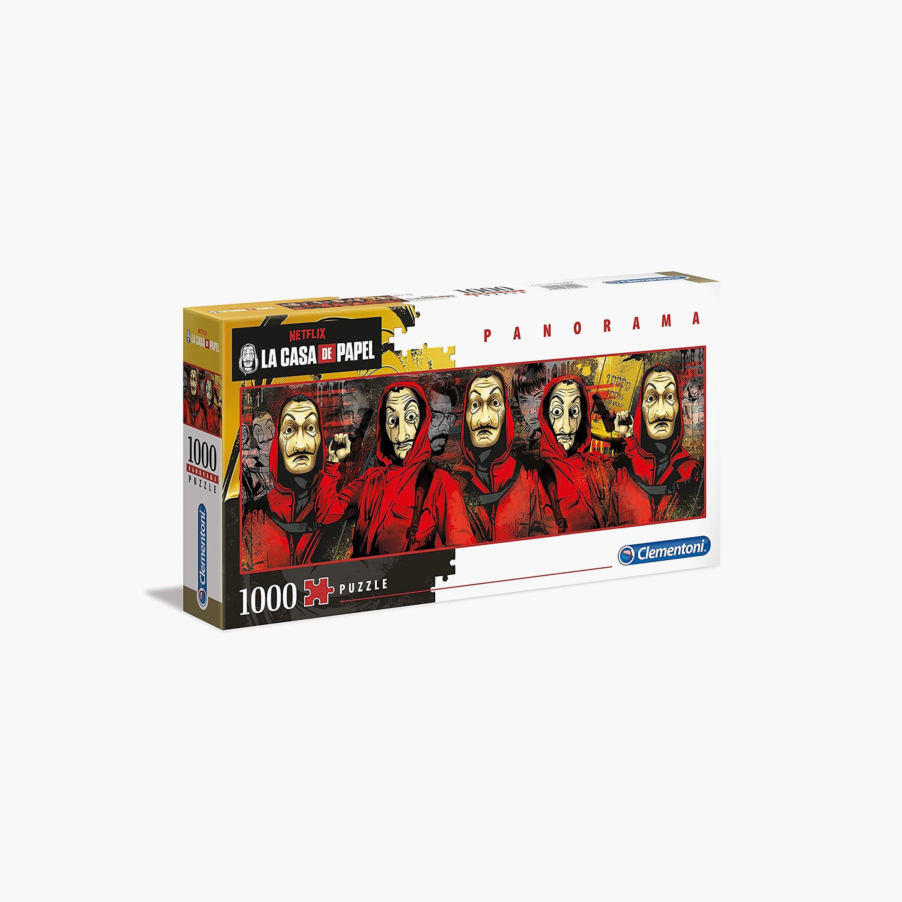 Clementoni 1000-Piece HQC Panorama Lacasa De Papel Puzzle-toys-indoortoys-puzzles-image-1