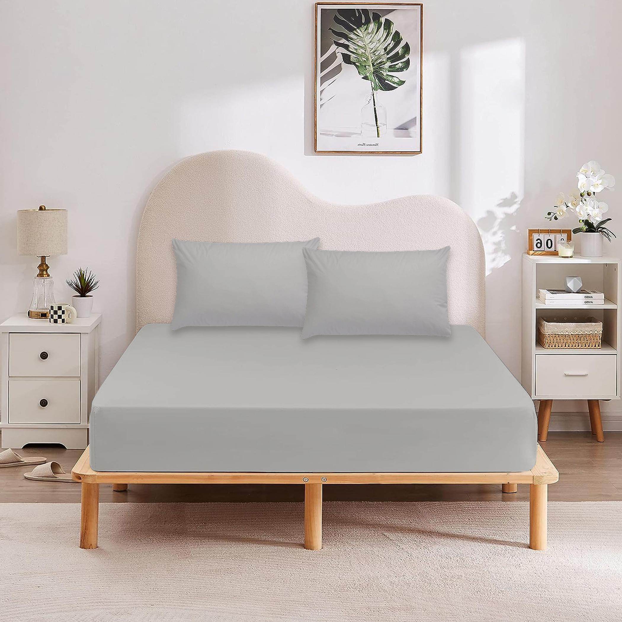 Ultima 3-Piece Twin Super Soft Fitted Sheet Set - 120x200+25 cm-hbxhomeware-bedding-fittedsheets-image-1