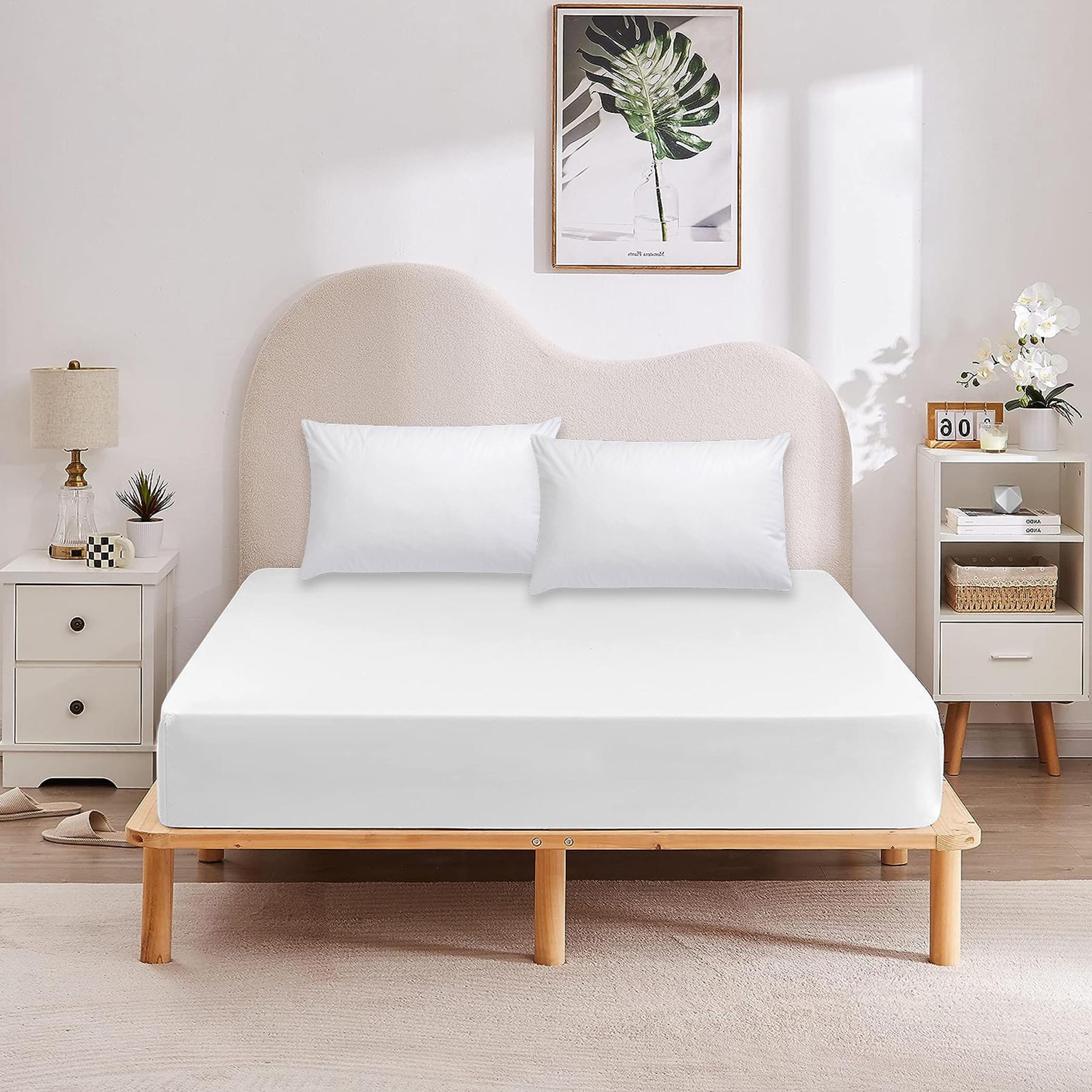 Ultima 3-Piece Olympic Queen Super Soft Fitted Sheet Set - 160x200+30 cm-hbxhomeware-bedding-fittedsheets-image-1
