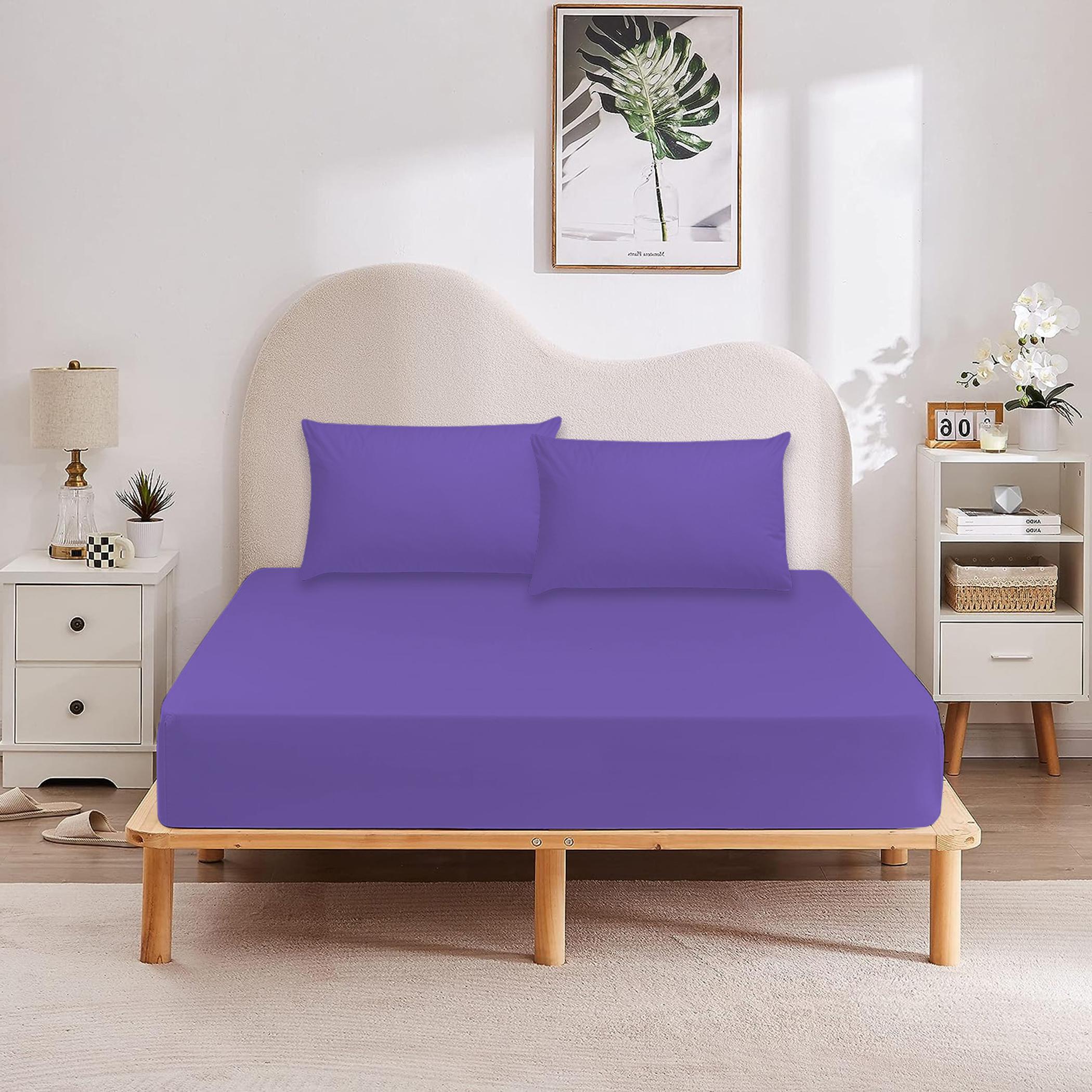 Ultima 3-Piece King Super Soft Fitted Sheet Set - 180x200+30 cm-hbxhomeware-bedding-fittedsheets-image-1