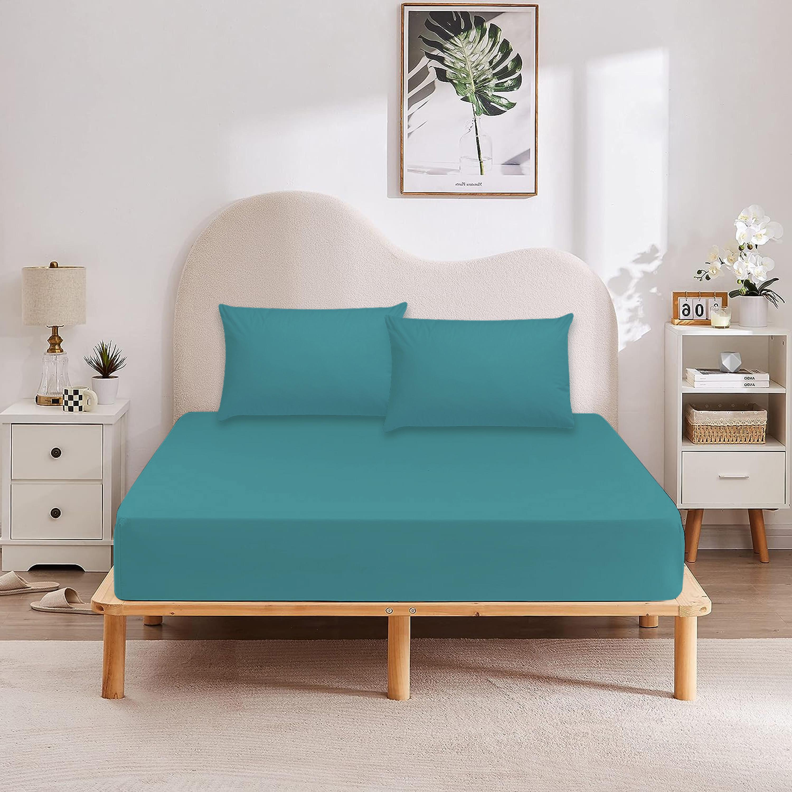 Ultima 3-Piece King Super Soft Fitted Sheet Set - 180x200+30 cm-hbxhomeware-bedding-fittedsheets-image-1