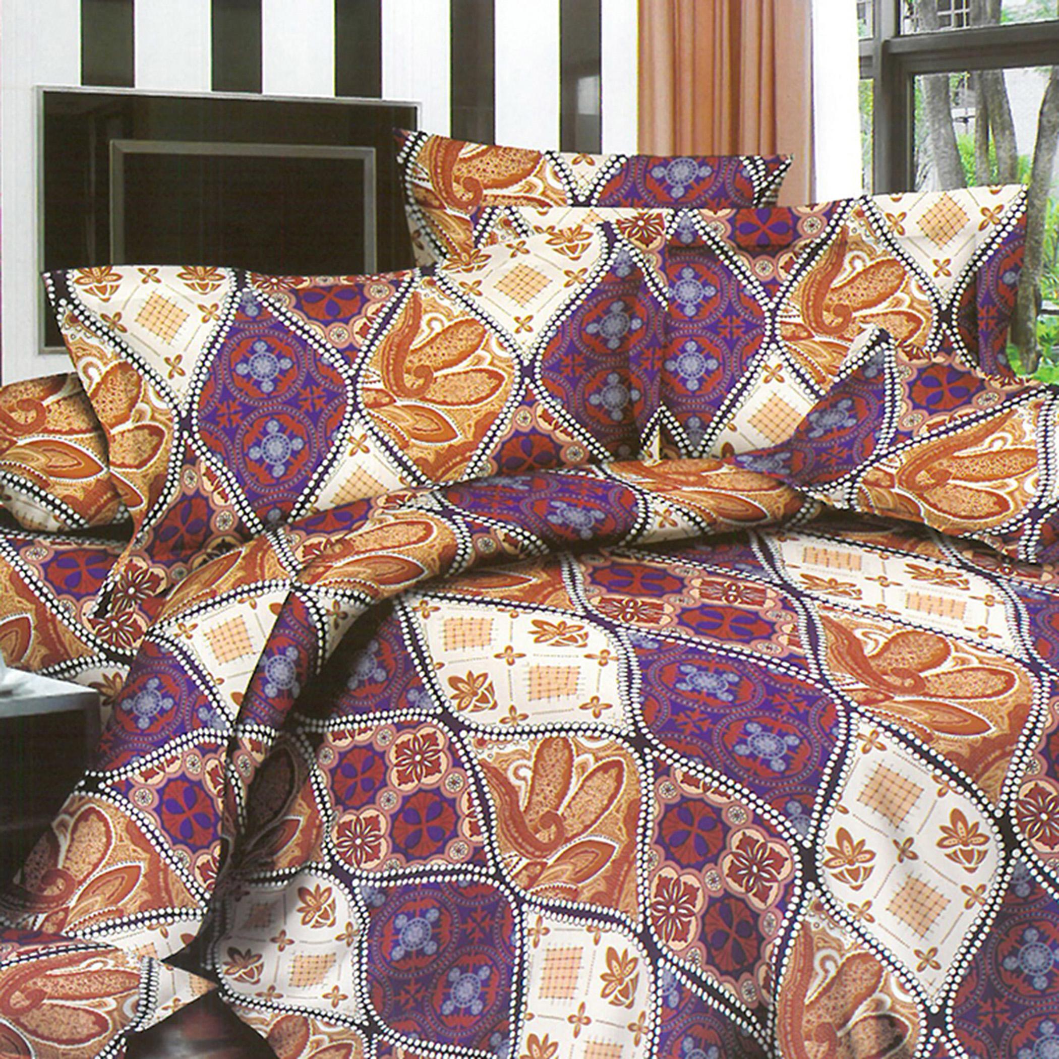 Ultima 4-Piece King Printed Duvet Cover Set - 220x240 cm-hbxdecorandfurnishings-bedding-duvetsandpillows-image-4