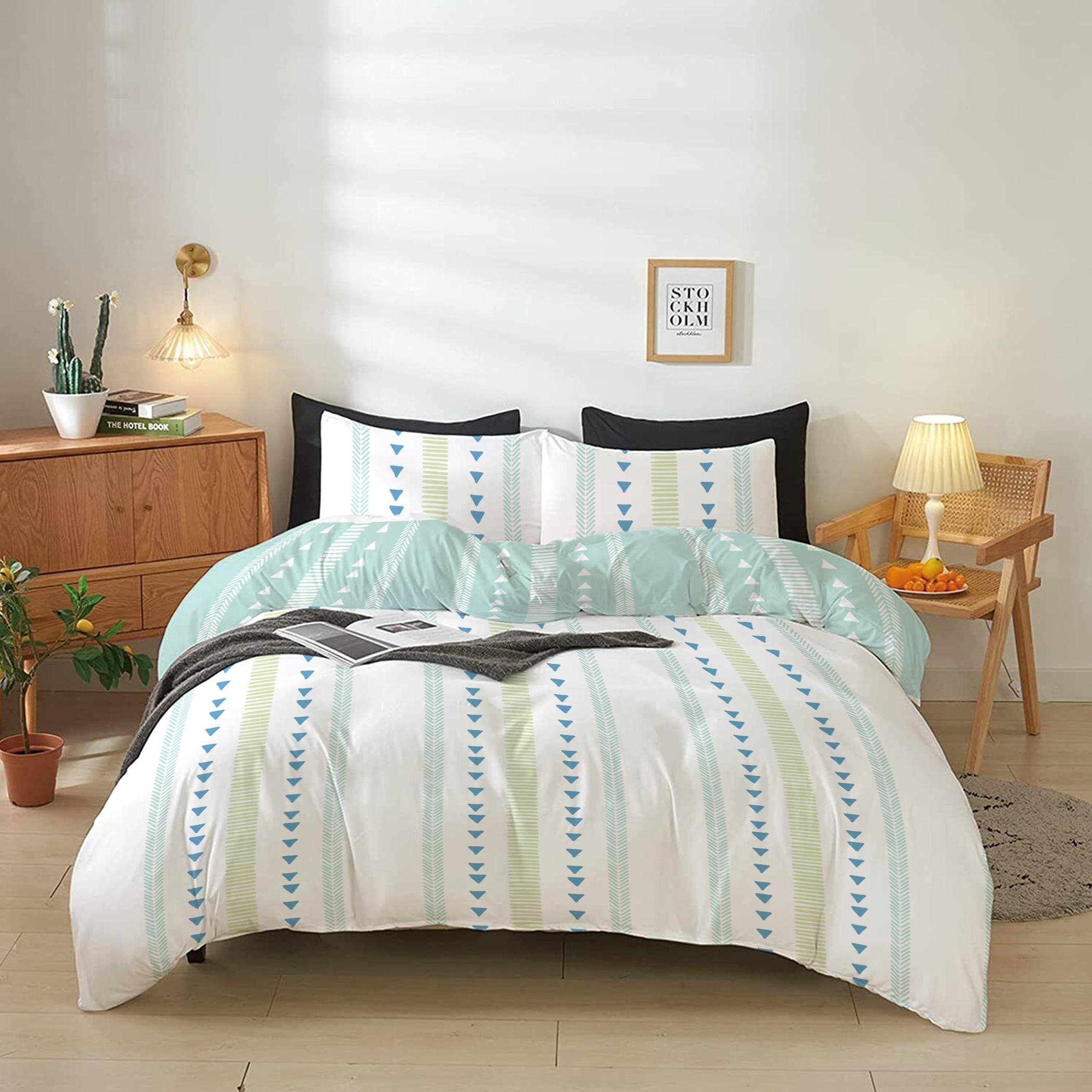طقم غطاء لحاف كينج بطبعات 4 قطع من آلتيما  - 220x240 سم-hbxdecorandfurnishings-bedding-duvetsandpillows-image-1