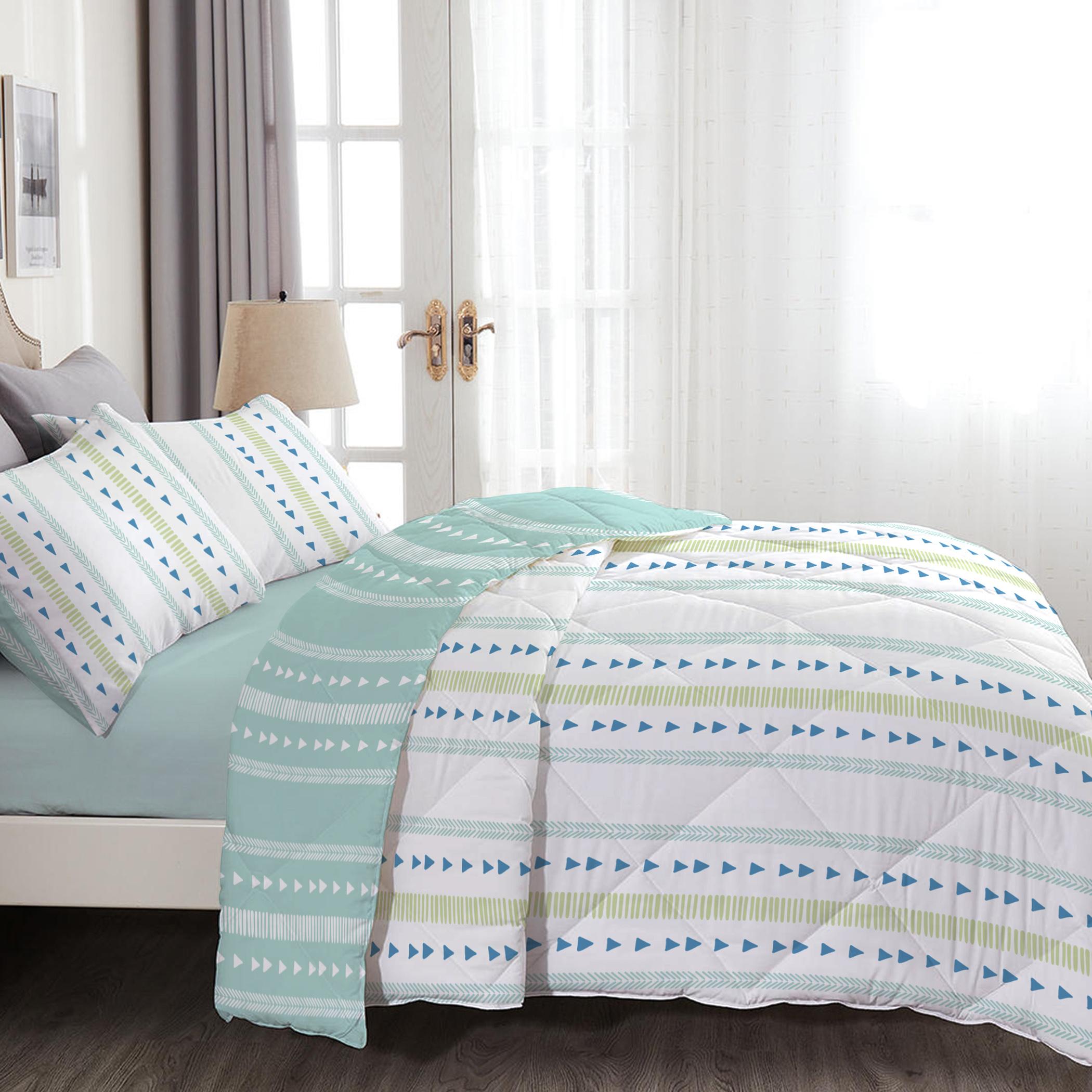 طقم غطاء لحاف كينج بطبعات 4 قطع من آلتيما  - 220x240 سم-hbxdecorandfurnishings-bedding-duvetsandpillows-image-2