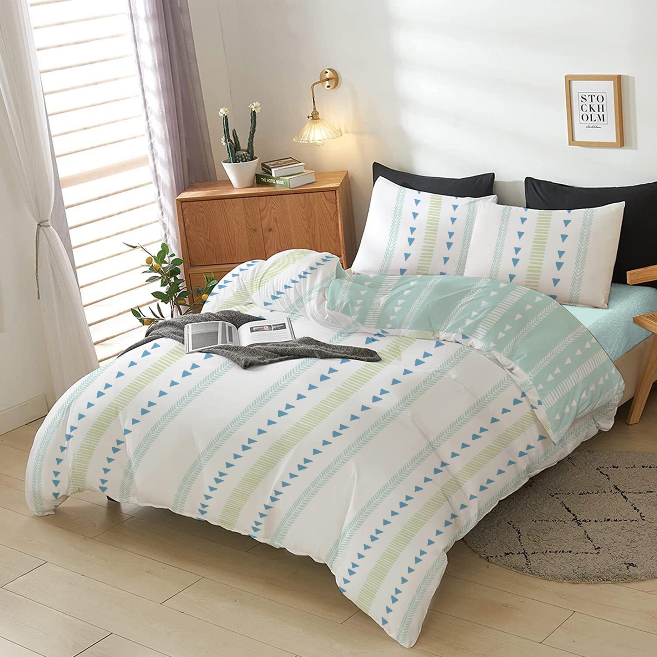 طقم غطاء لحاف كينج بطبعات 4 قطع من آلتيما  - 220x240 سم-hbxdecorandfurnishings-bedding-duvetsandpillows-image-3