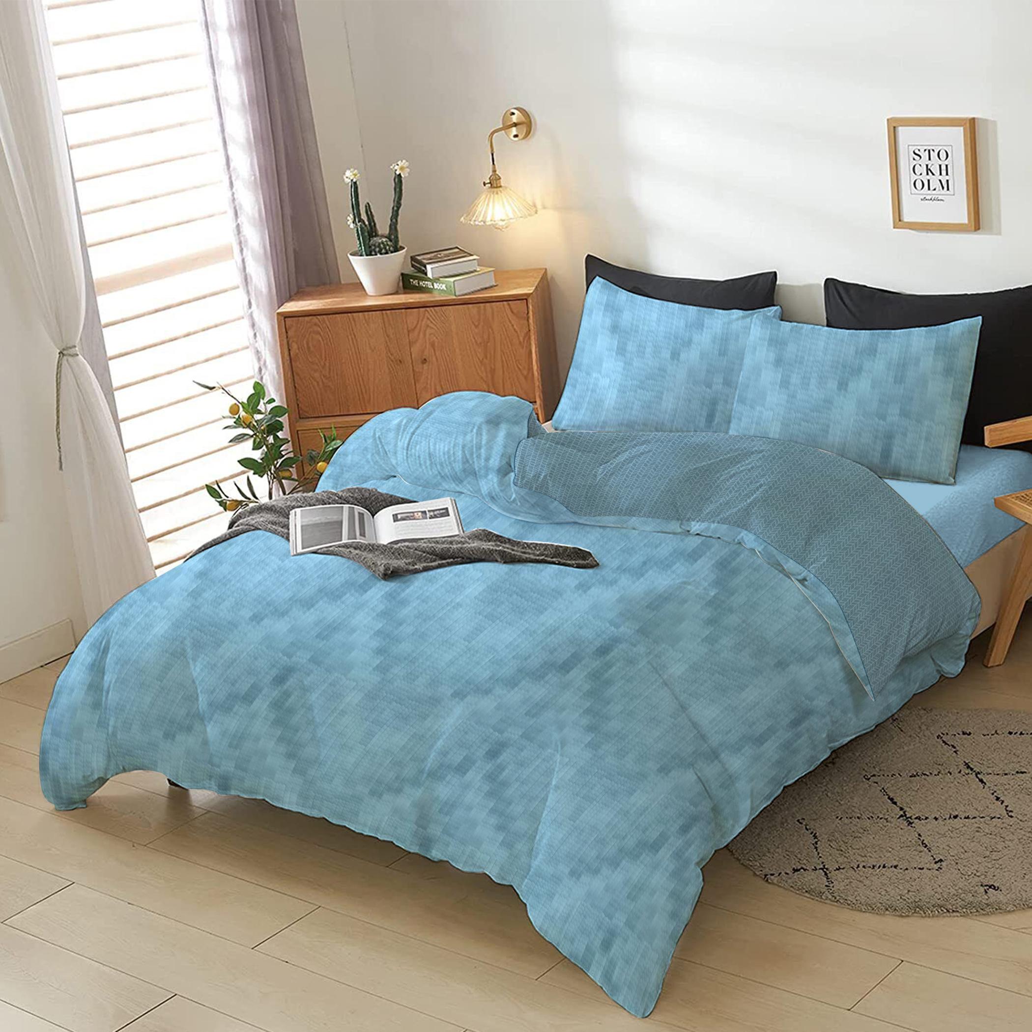 طقم غطاء لحاف كينج 4 قطع بطبعات من آلتيما  - 220x240 سم-hbxdecorandfurnishings-bedding-duvetsandpillows-image-3