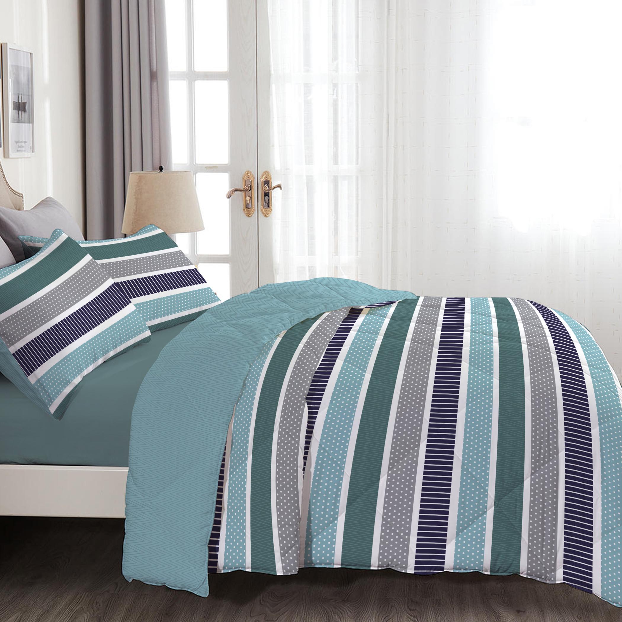 Ultima 4-Piece King Printed Duvet Cover Set - 220x240 cm-hbxdecorandfurnishings-bedding-duvetsandpillows-image-2