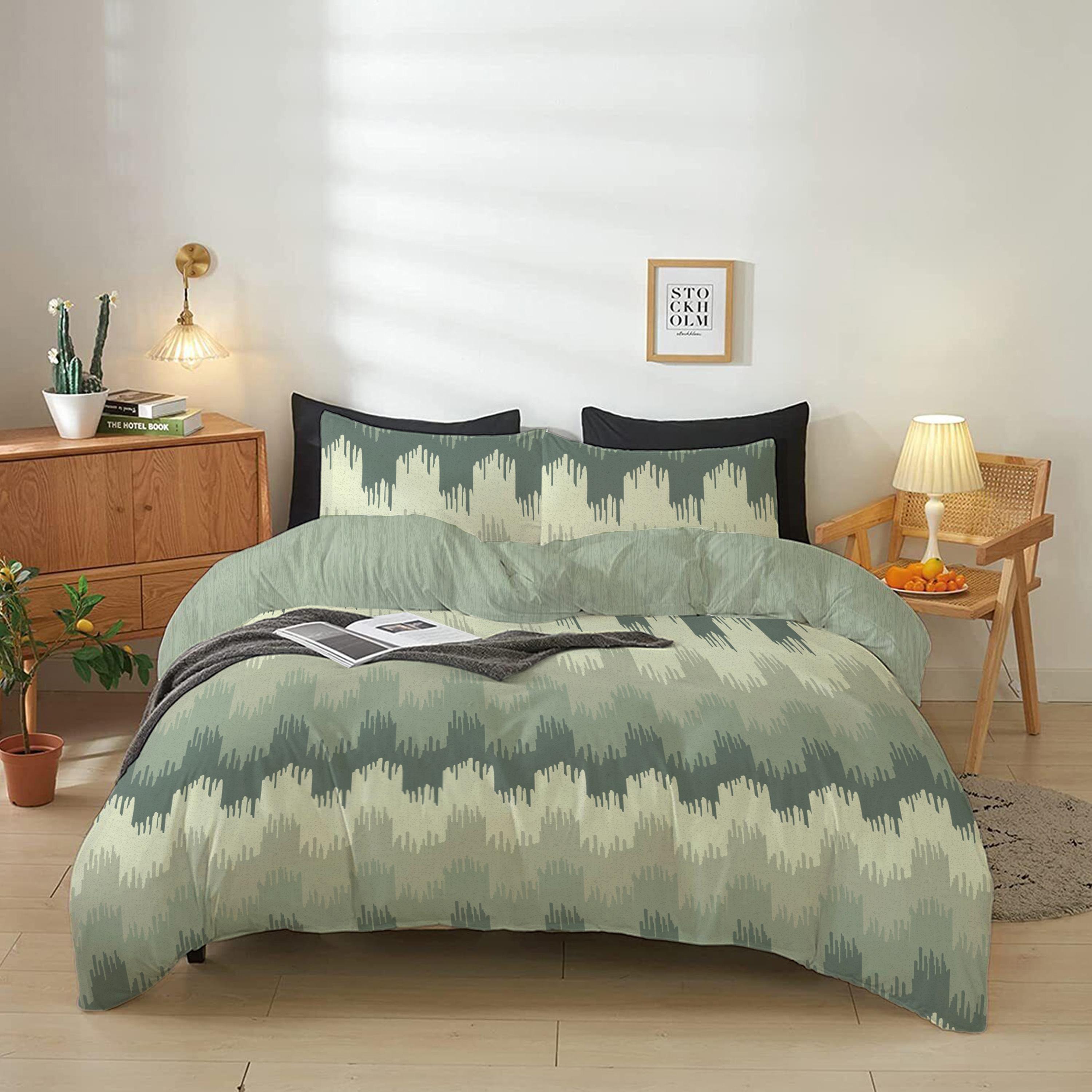 طقم غطاء لحاف كينج بطبعات 4 قطع من آلتيما  - 220x240 سم-hbxdecorandfurnishings-bedding-duvetsandpillows-image-1