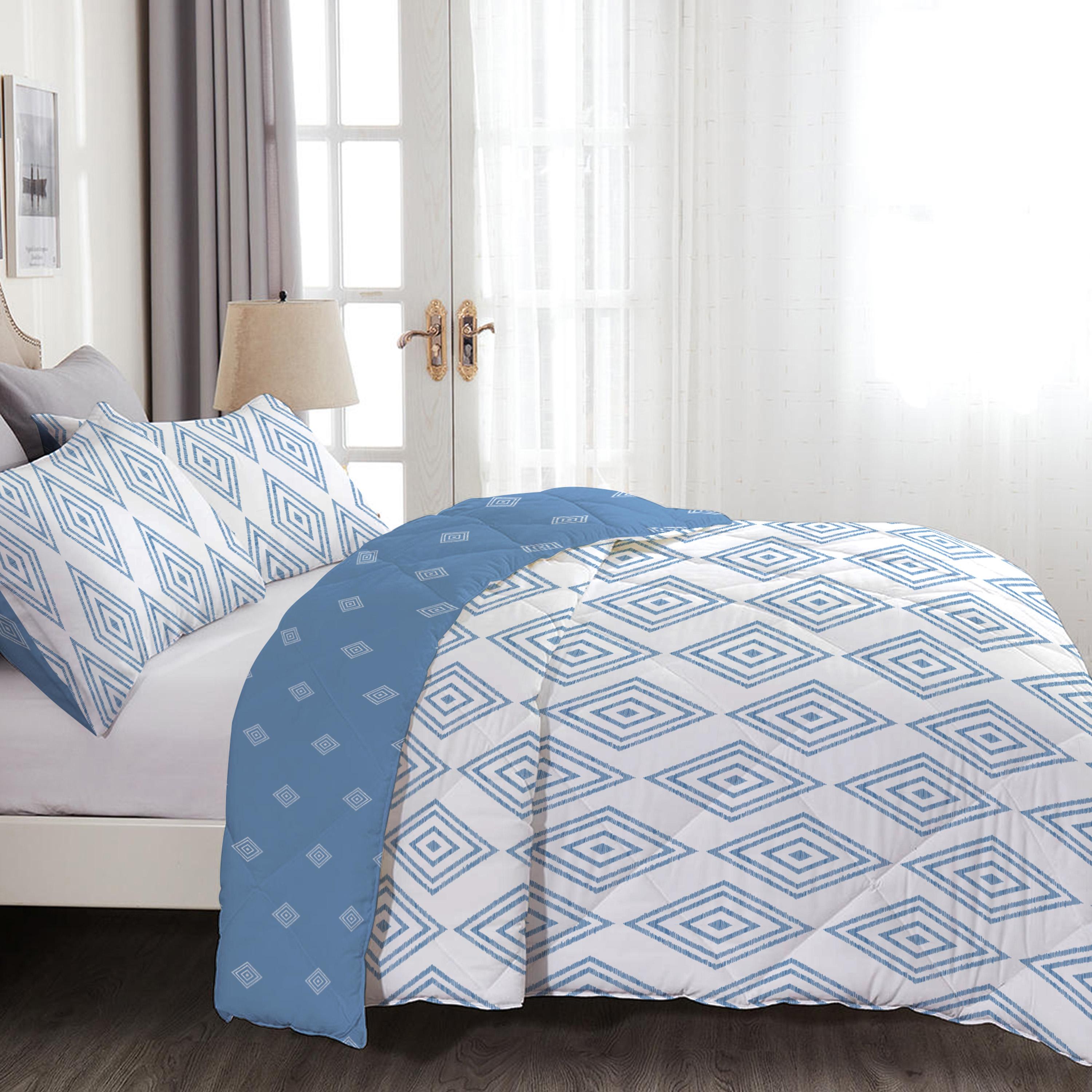 طقم غطاء لحاف كينج بطبعات 4 قطع من آلتيما  - 220x240 سم-hbxdecorandfurnishings-bedding-duvetsandpillows-image-2