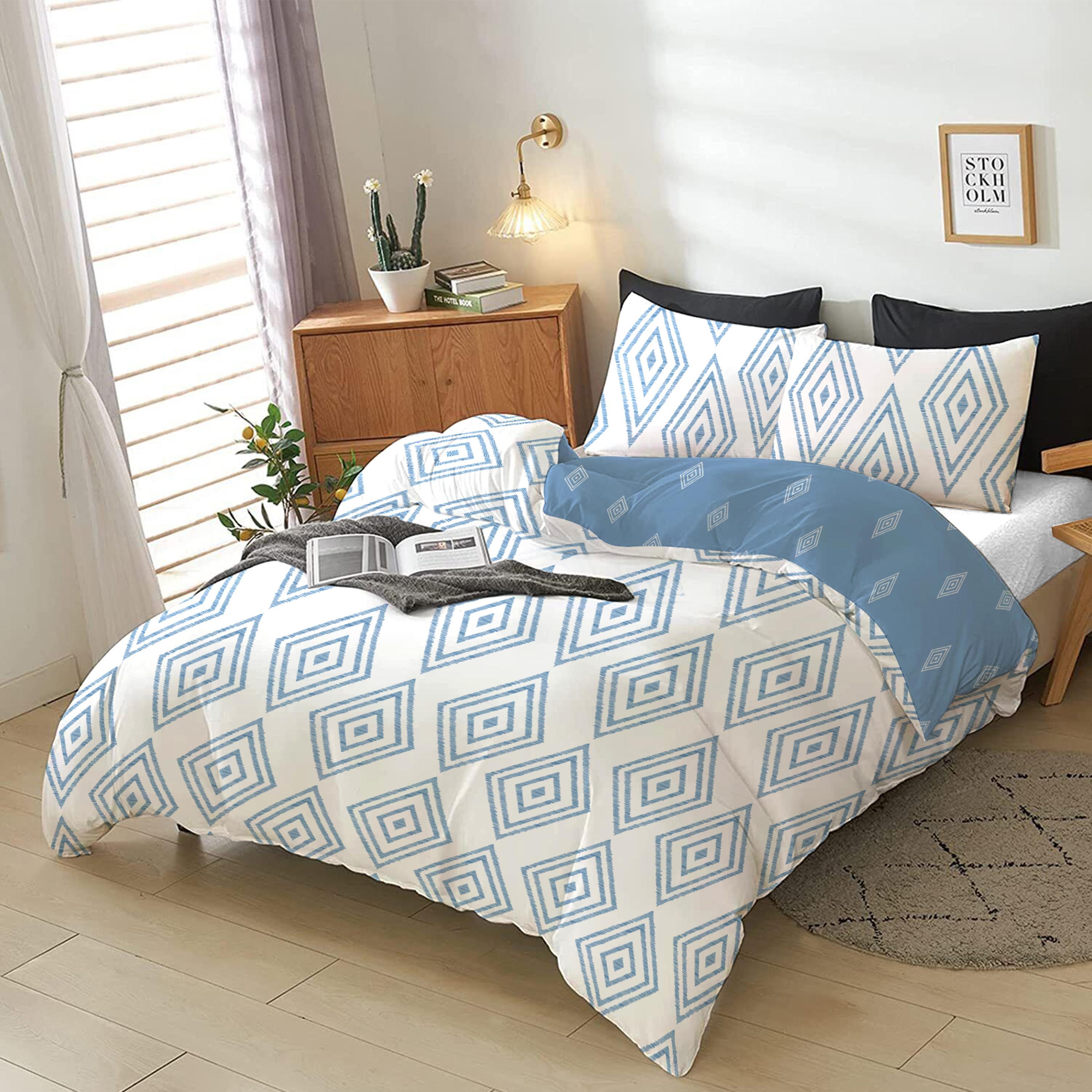 طقم غطاء لحاف كينج بطبعات 4 قطع من آلتيما  - 220x240 سم-hbxdecorandfurnishings-bedding-duvetsandpillows-image-3