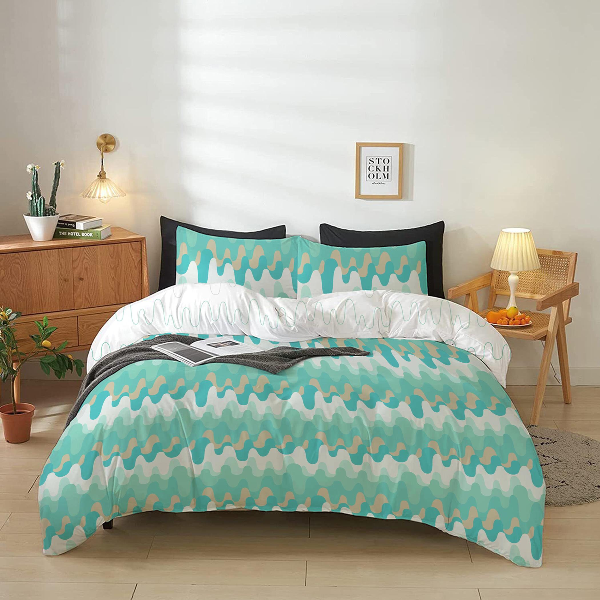 طقم غطاء لحاف كينج بطبعات 4 قطع من آلتيما  - 220x240 سم-hbxdecorandfurnishings-bedding-duvetsandpillows-image-1
