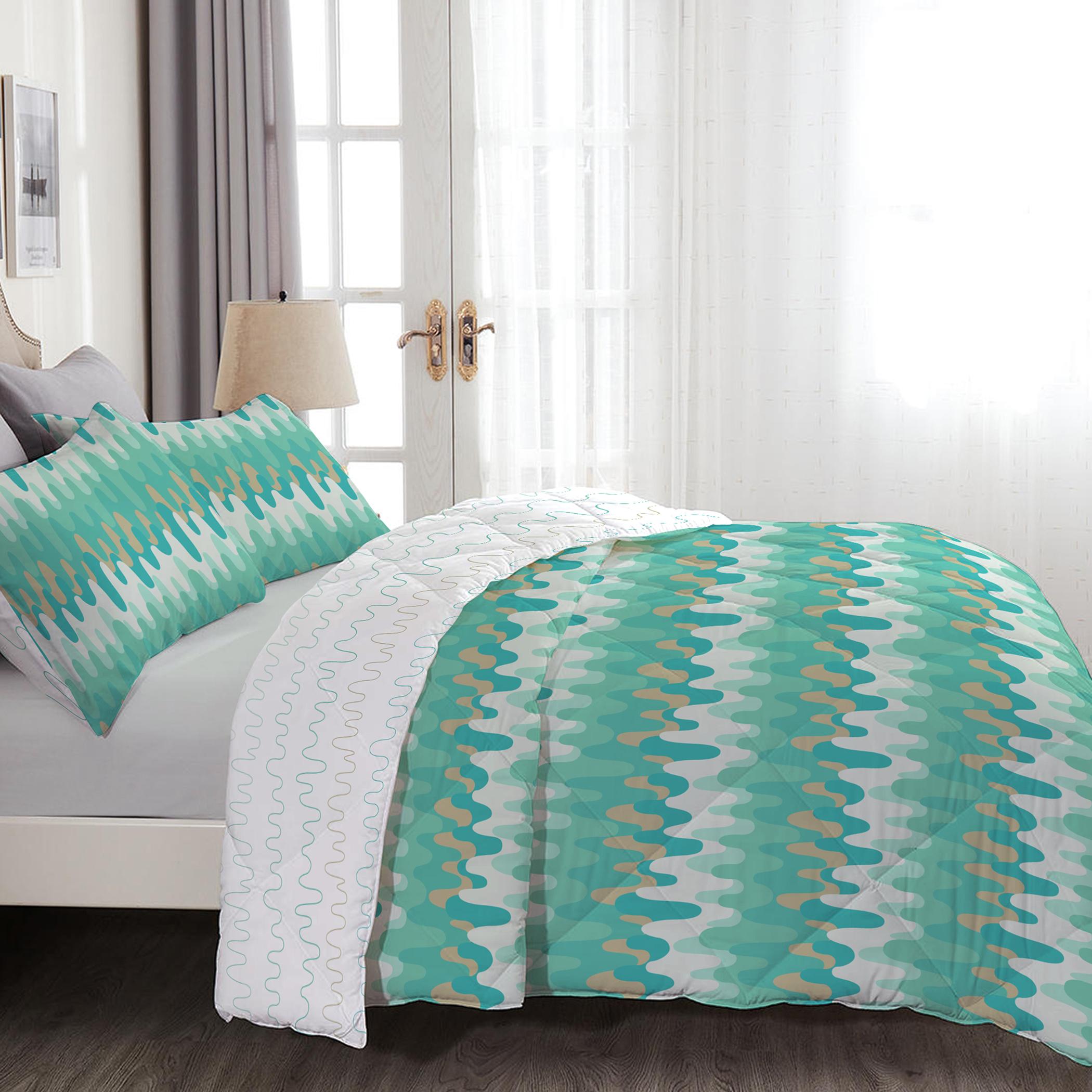 طقم غطاء لحاف كينج بطبعات 4 قطع من آلتيما  - 220x240 سم-hbxdecorandfurnishings-bedding-duvetsandpillows-image-2
