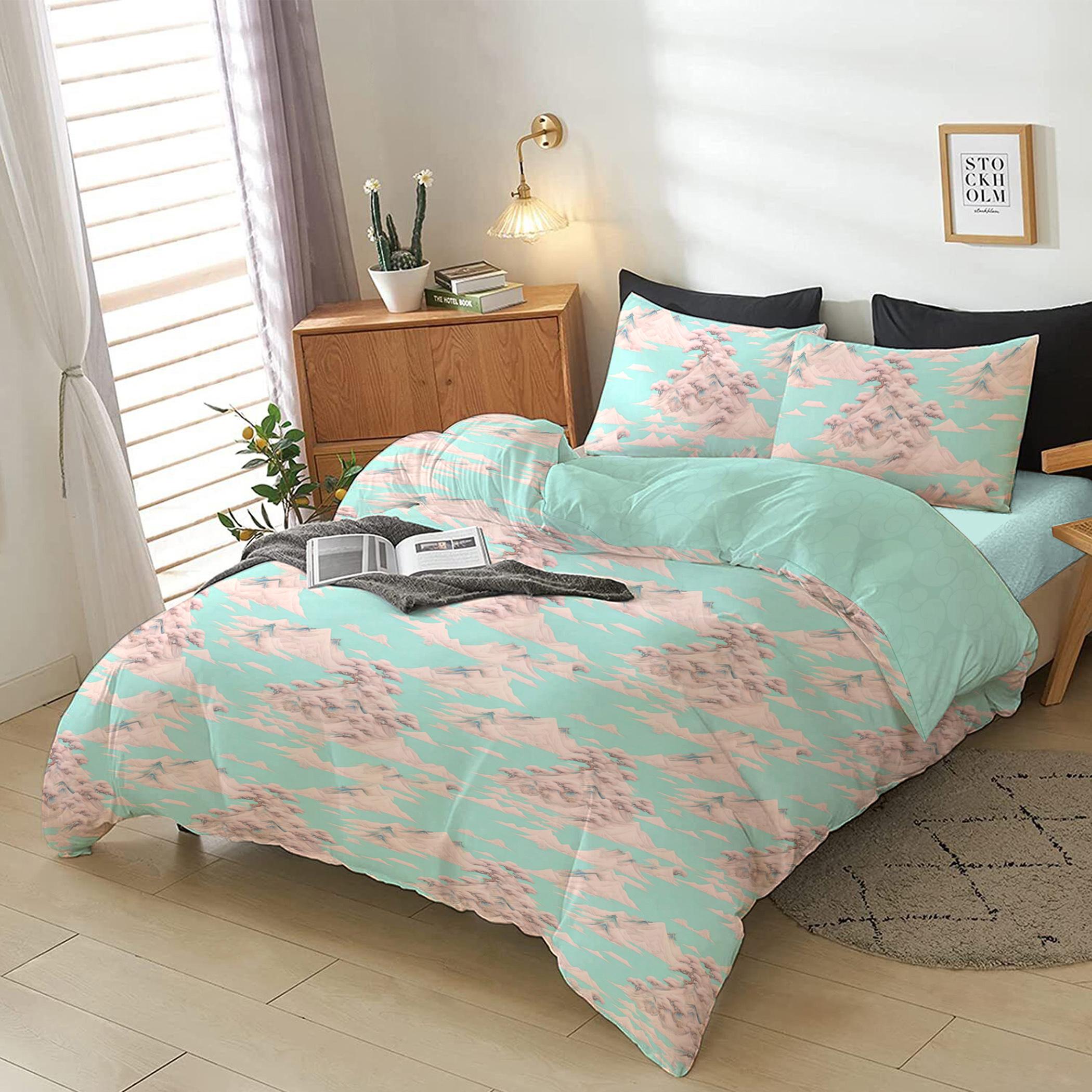 Ultima 4-Piece King Printed Duvet Cover Set - 220x240 cm-hbxdecorandfurnishings-bedding-duvetsandpillows-image-3