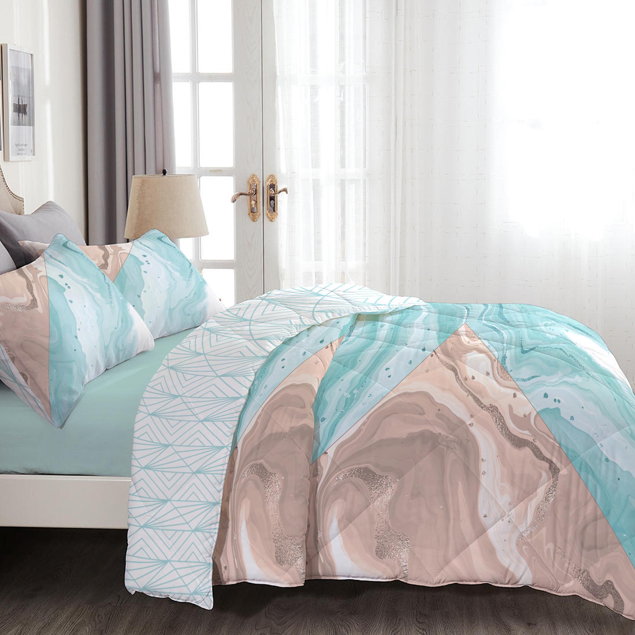 طقم غطاء لحاف كينج بطبعات 4 قطع من آلتيما  - 220x240 سم-hbxdecorandfurnishings-bedding-duvetsandpillows-image-2