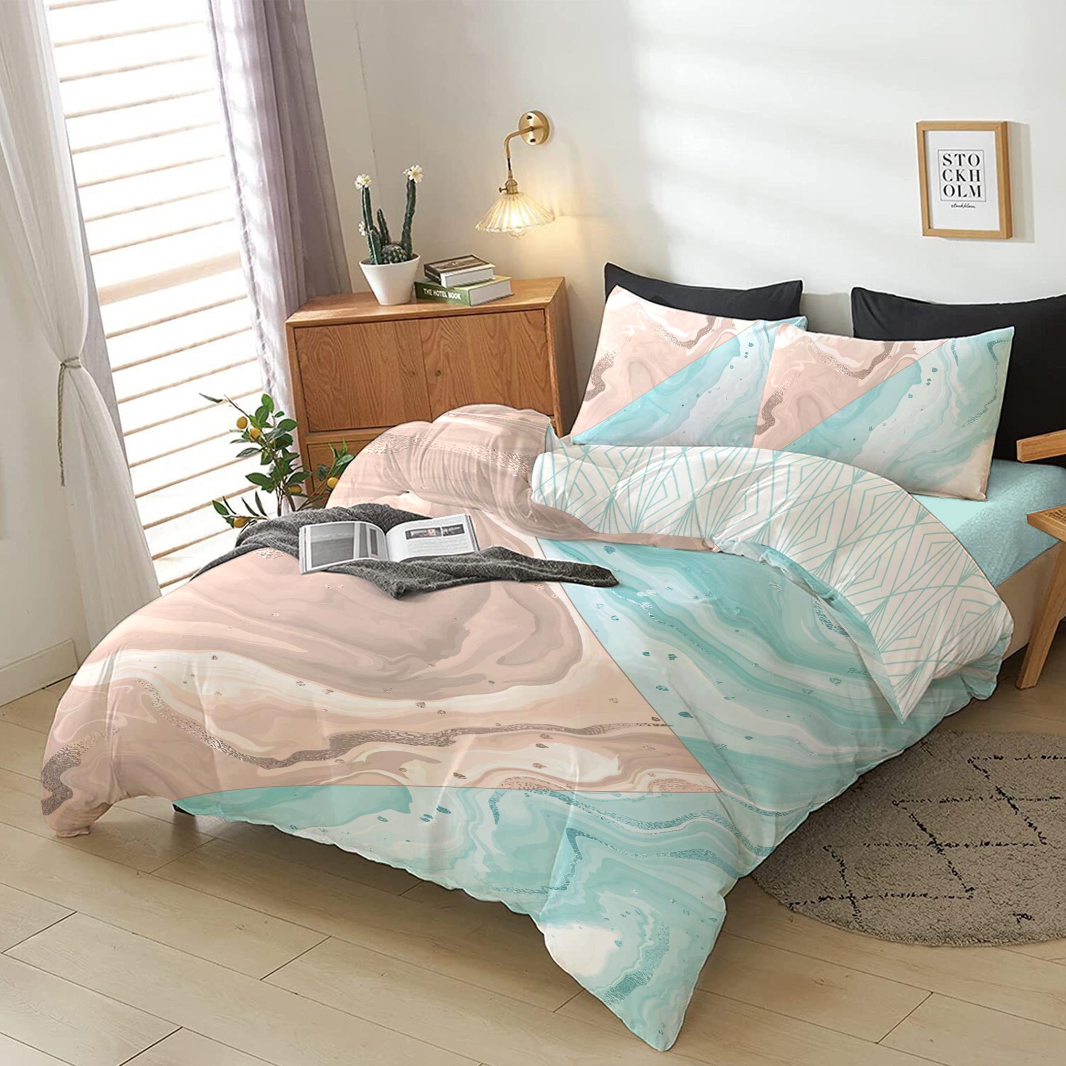 طقم غطاء لحاف كينج بطبعات 4 قطع من آلتيما  - 220x240 سم-hbxdecorandfurnishings-bedding-duvetsandpillows-image-3