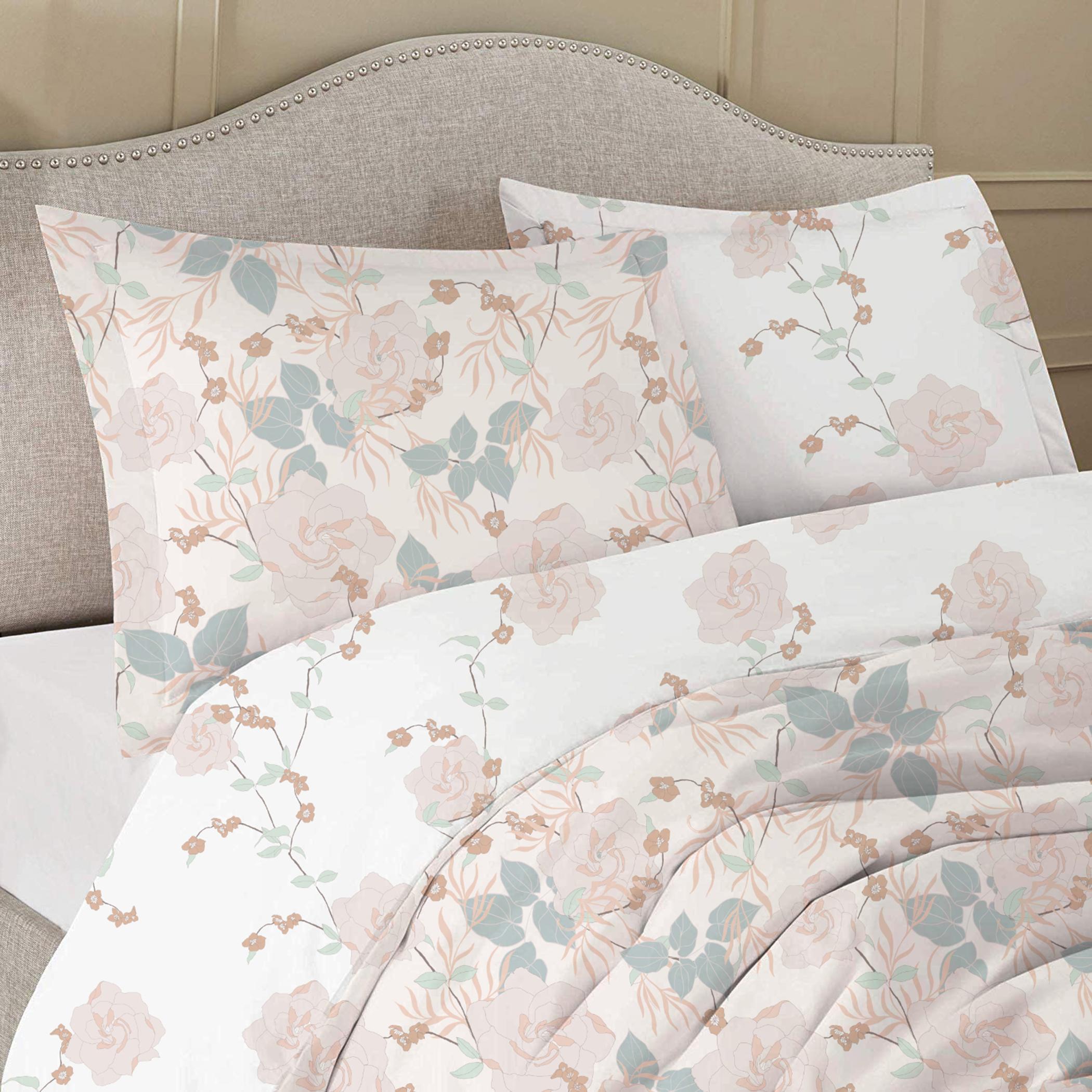 طقم غطاء لحاف سوبر كينج بطبعات 4 قطع من آلتيما  - 240x260 سم-hbxdecorandfurnishings-bedding-duvetsandpillows-image-3