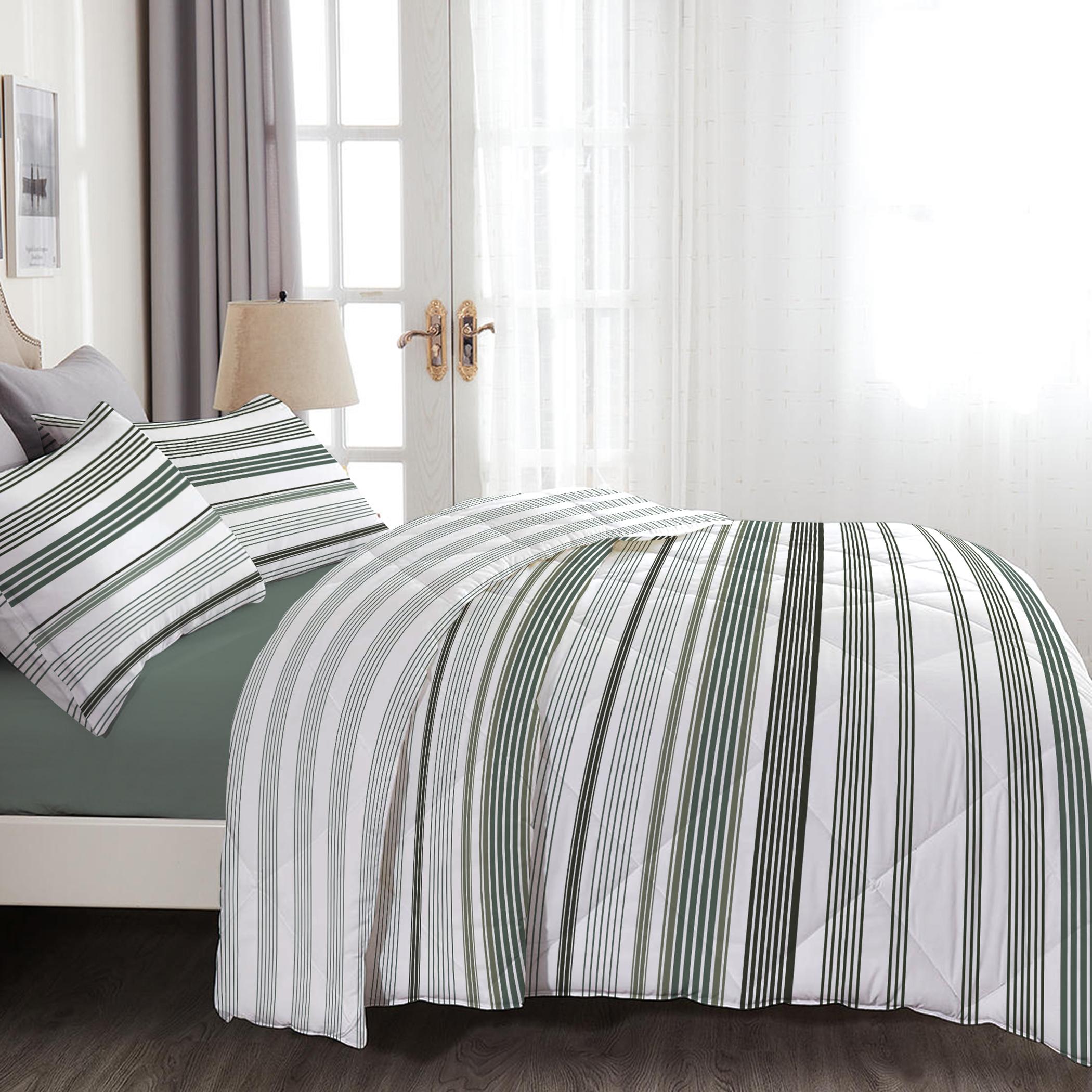 Ultima 4-Piece Printed Super King Duvet Cover Set - 240x260 cm-hbxdecorandfurnishings-bedding-duvetsandpillows-image-2