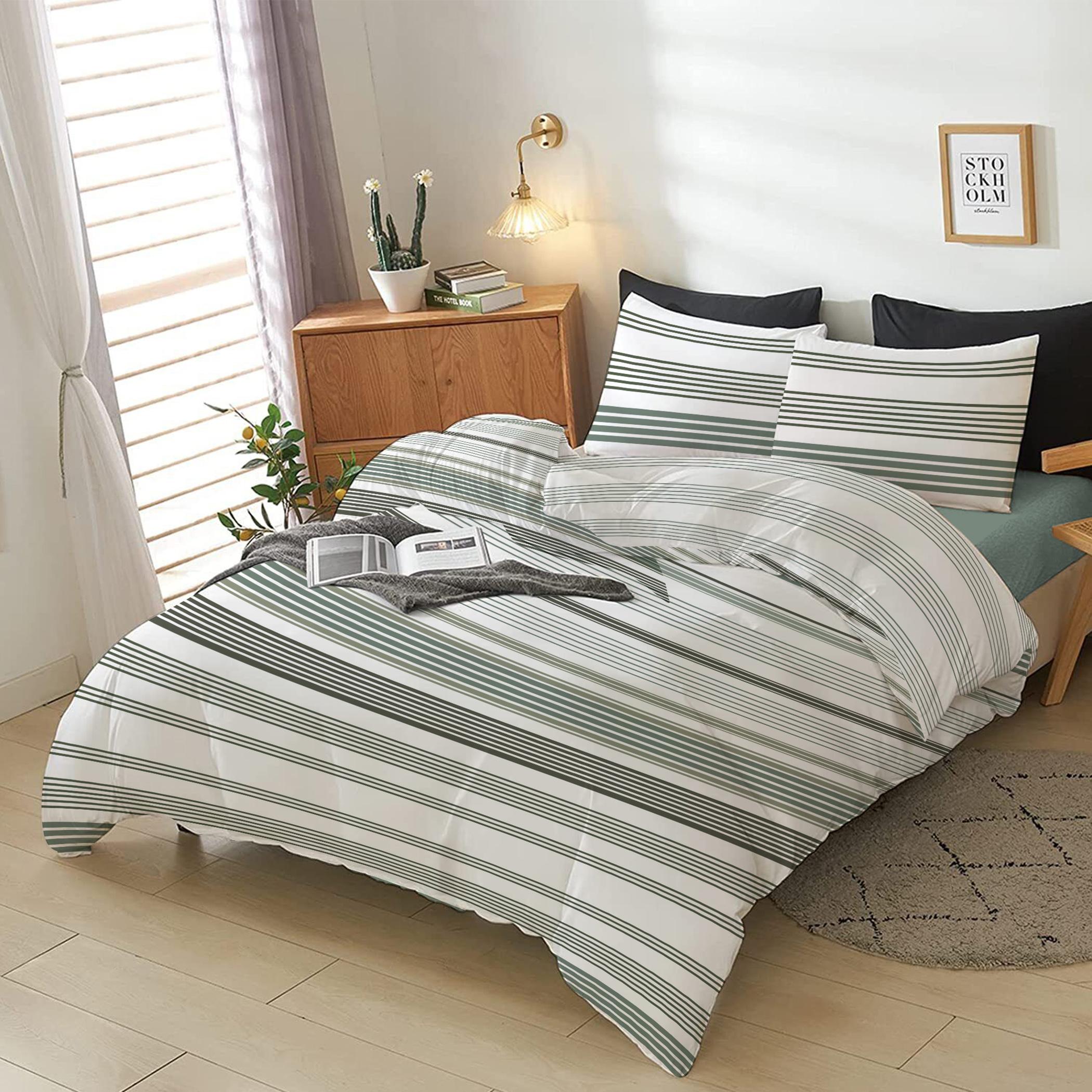 Ultima 4-Piece Printed Super King Duvet Cover Set - 240x260 cm-hbxdecorandfurnishings-bedding-duvetsandpillows-image-3