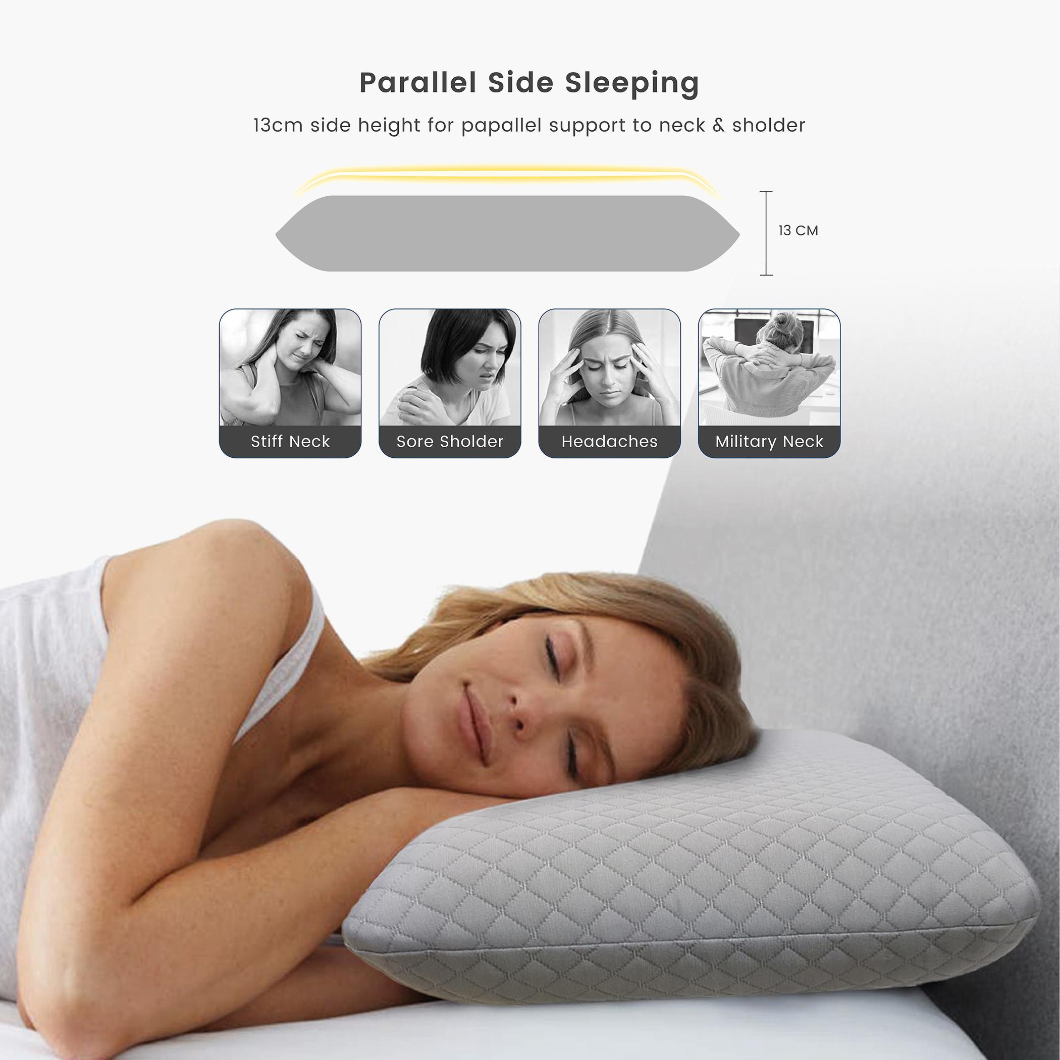وسادة ميموري فوم كينج فينوس بسطح قابل للتهوية من آلتيما -hbxdecorandfurnishings-bedding-duvetsandpillows-image-4
