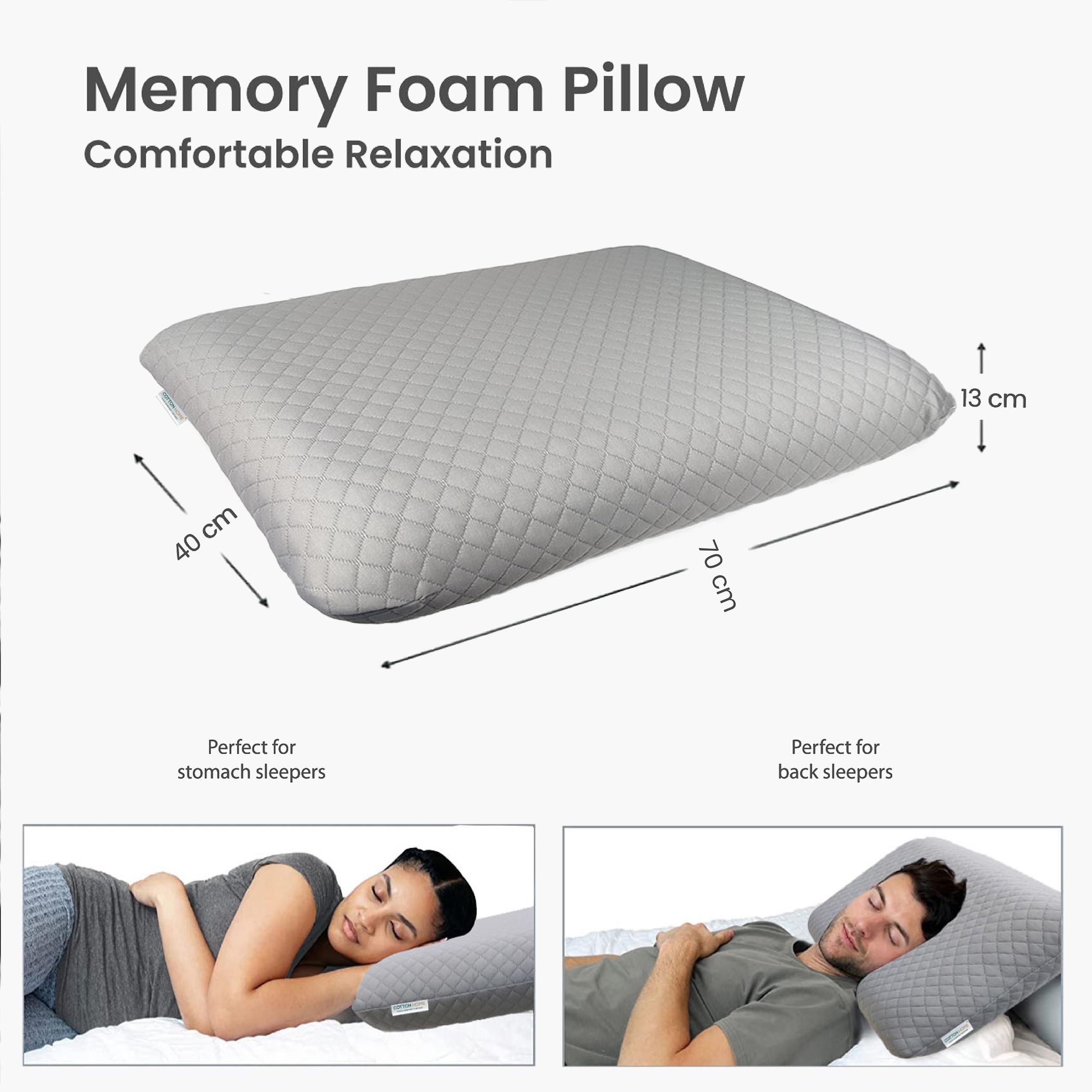 وسادة ميموري فوم كينج فينوس بسطح قابل للتهوية من آلتيما -hbxdecorandfurnishings-bedding-duvetsandpillows-image-5