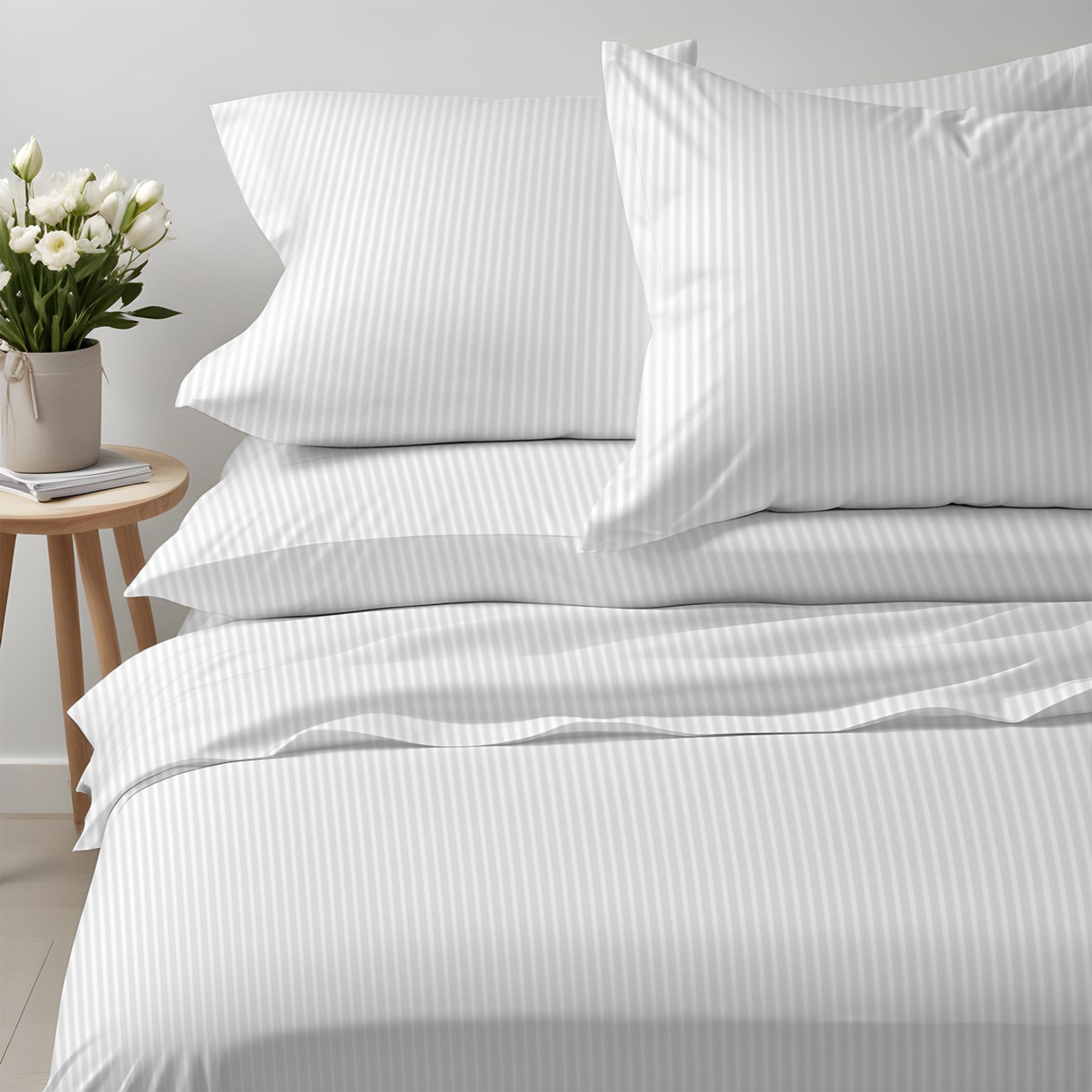 طقم غطاء لحاف كينج مقّلم -6 قطع - آلتيما  - 220x240 سم-hbxdecorandfurnishings-bedding-duvetsandpillows-image-1