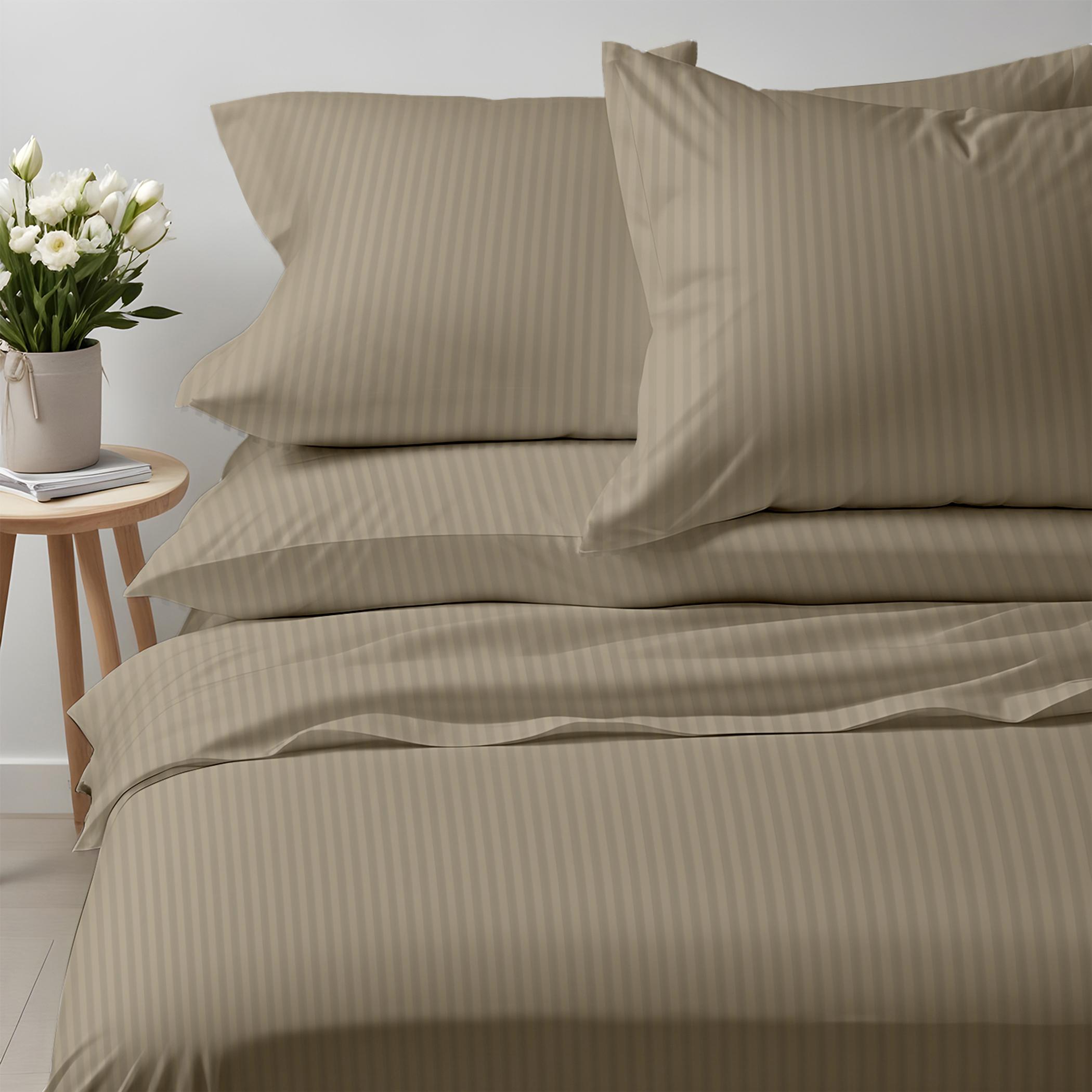 طقم غطاء لحاف كينج مخطط 6 قطع من آلتيما - 220x240 سم-hbxdecorandfurnishings-bedding-duvetsandpillows-image-1
