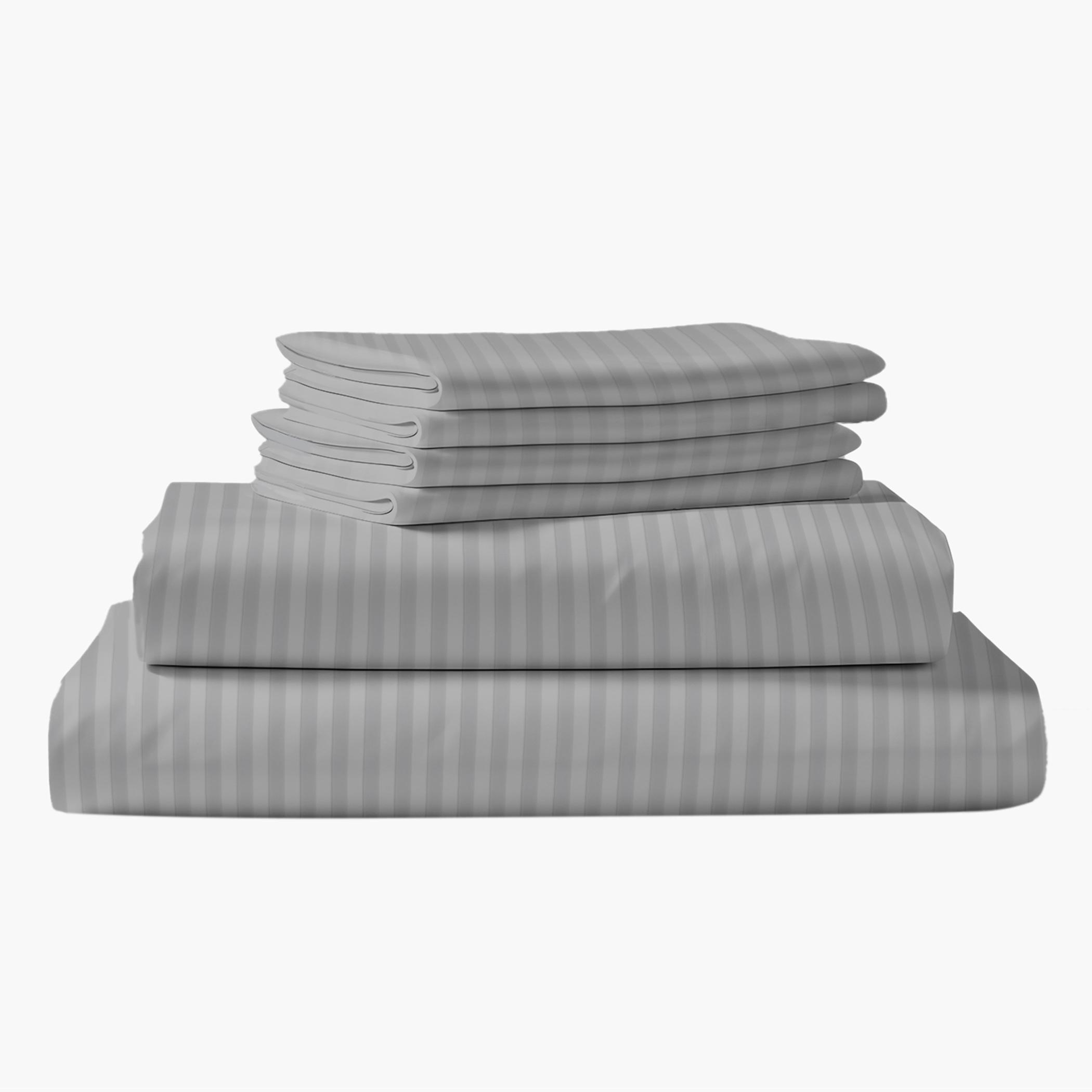 طقم غطاء لحاف كينج مقّلم 6 قطع من آلتيما  - 220x240 سم-hbxdecorandfurnishings-bedding-duvetsandpillows-image-3