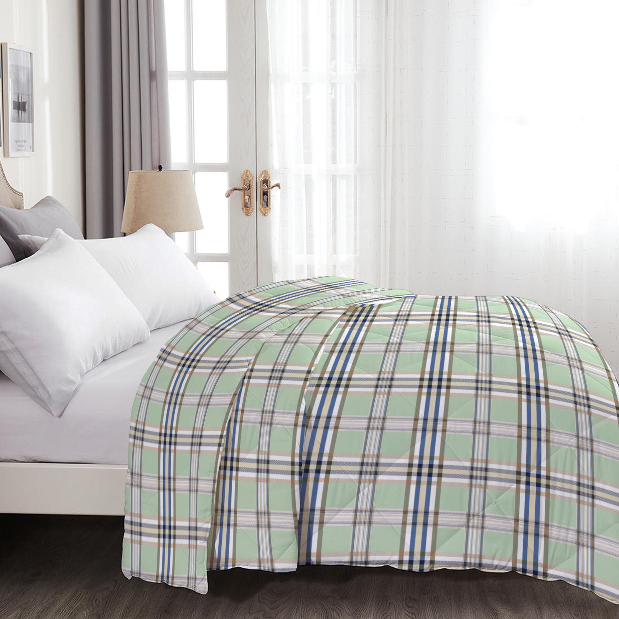 لحاف رول كينج بطبعات من آلتيما  - 220x240 سم-hbxbedroom-bedding-comfortersets-image-1