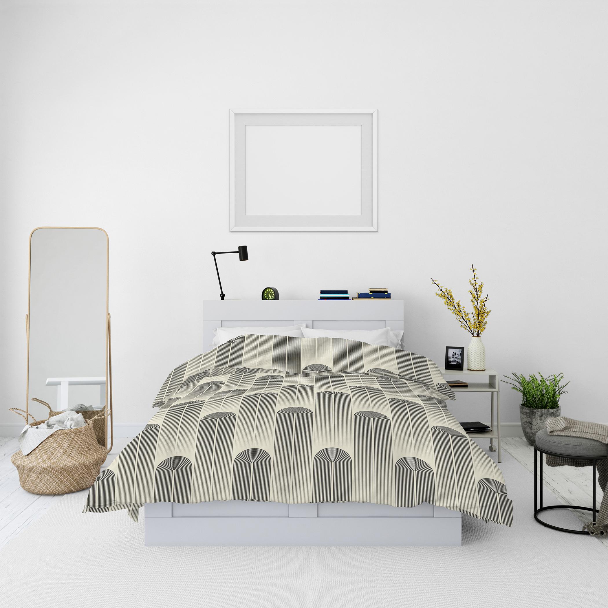لحاف رول كينج بطبعات من آلتيما  - 220x240 سم-hbxbedroom-bedding-comfortersets-image-2
