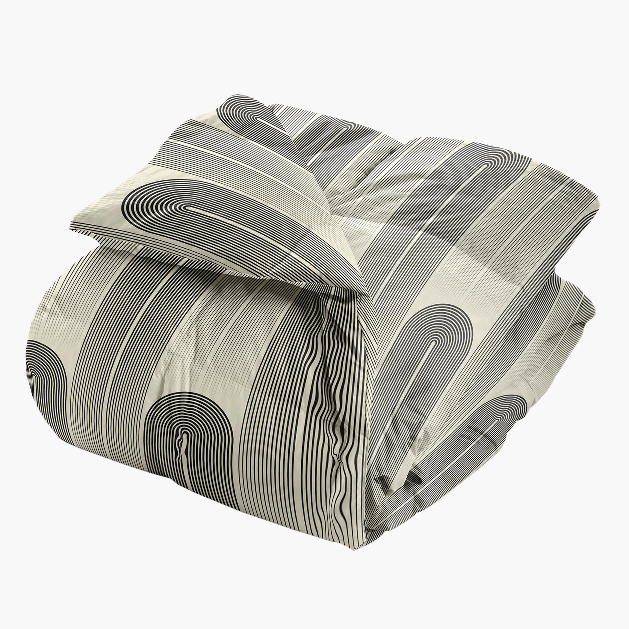 لحاف رول كينج بطبعات من آلتيما  - 220x240 سم-hbxbedroom-bedding-comfortersets-image-3