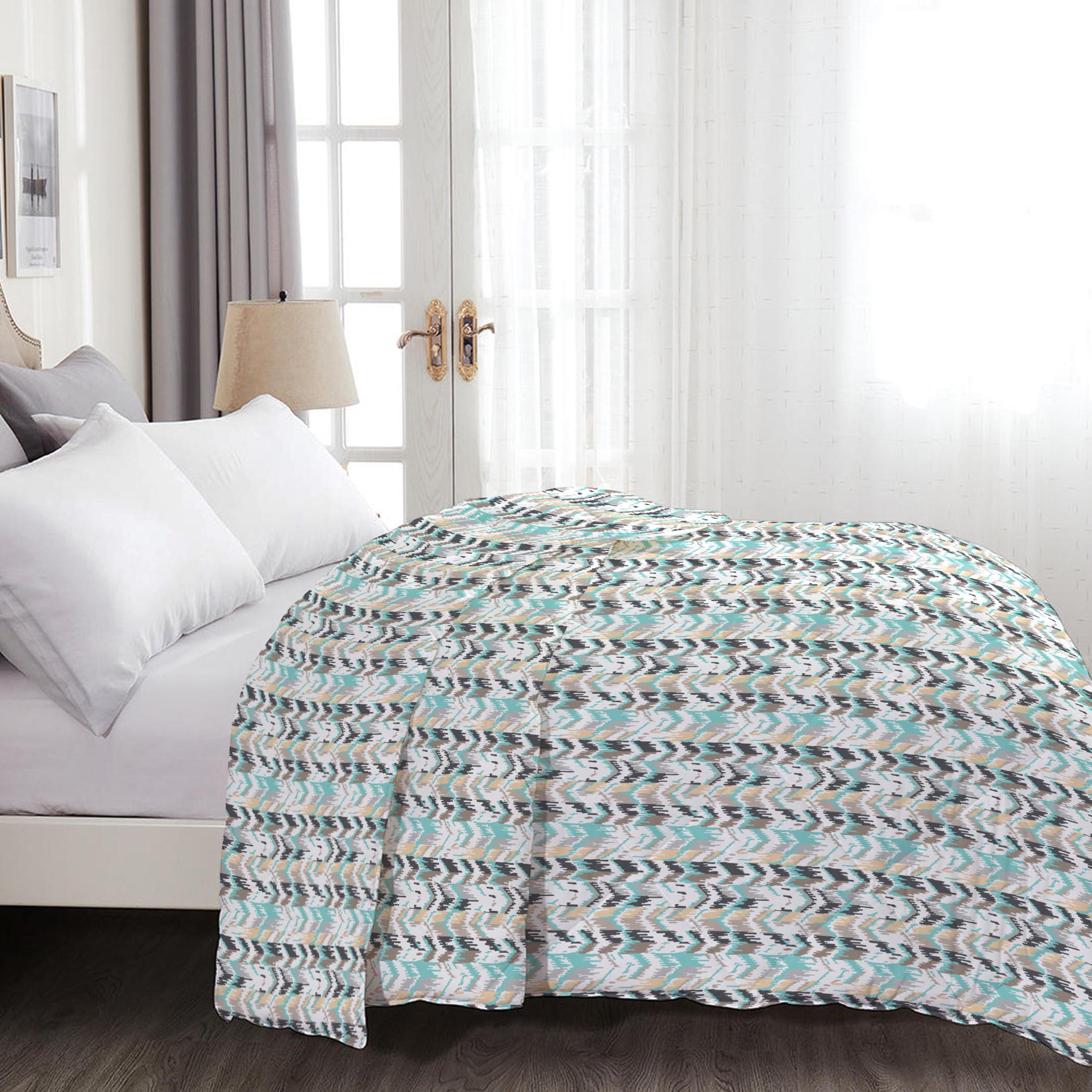 لحاف رول كينج بطبعات من آلتيما  - 220x240 سم-hbxbedroom-bedding-comfortersets-image-1