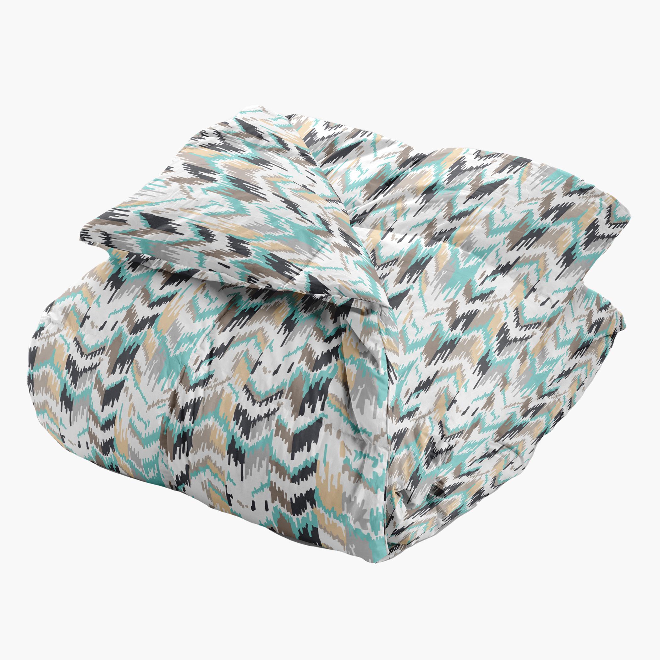 لحاف رول كينج بطبعات من آلتيما  - 220x240 سم-hbxbedroom-bedding-comfortersets-image-3