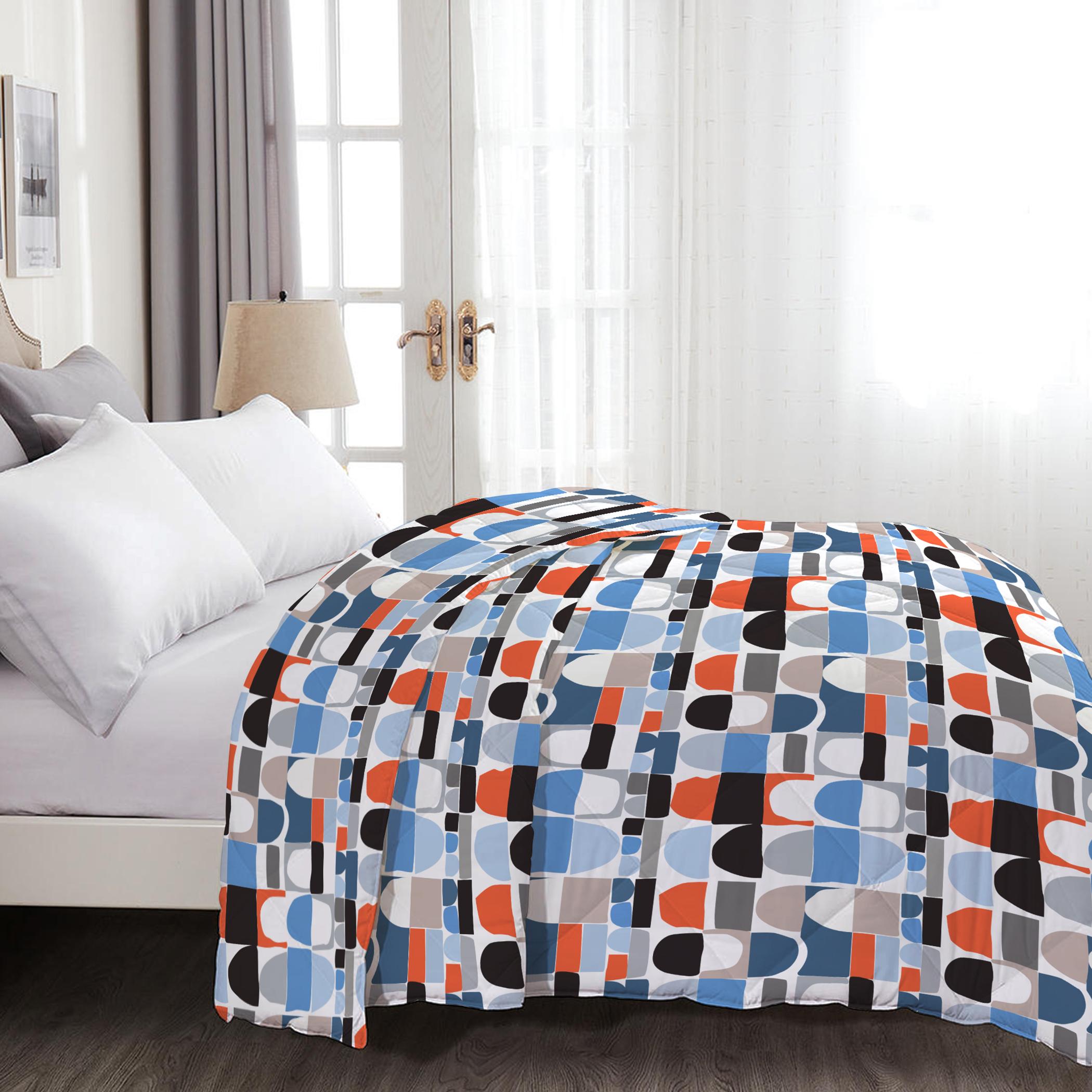 لحاف رول كينج بطبعات من آلتيما  - 220x240 سم-hbxbedroom-bedding-comfortersets-image-1