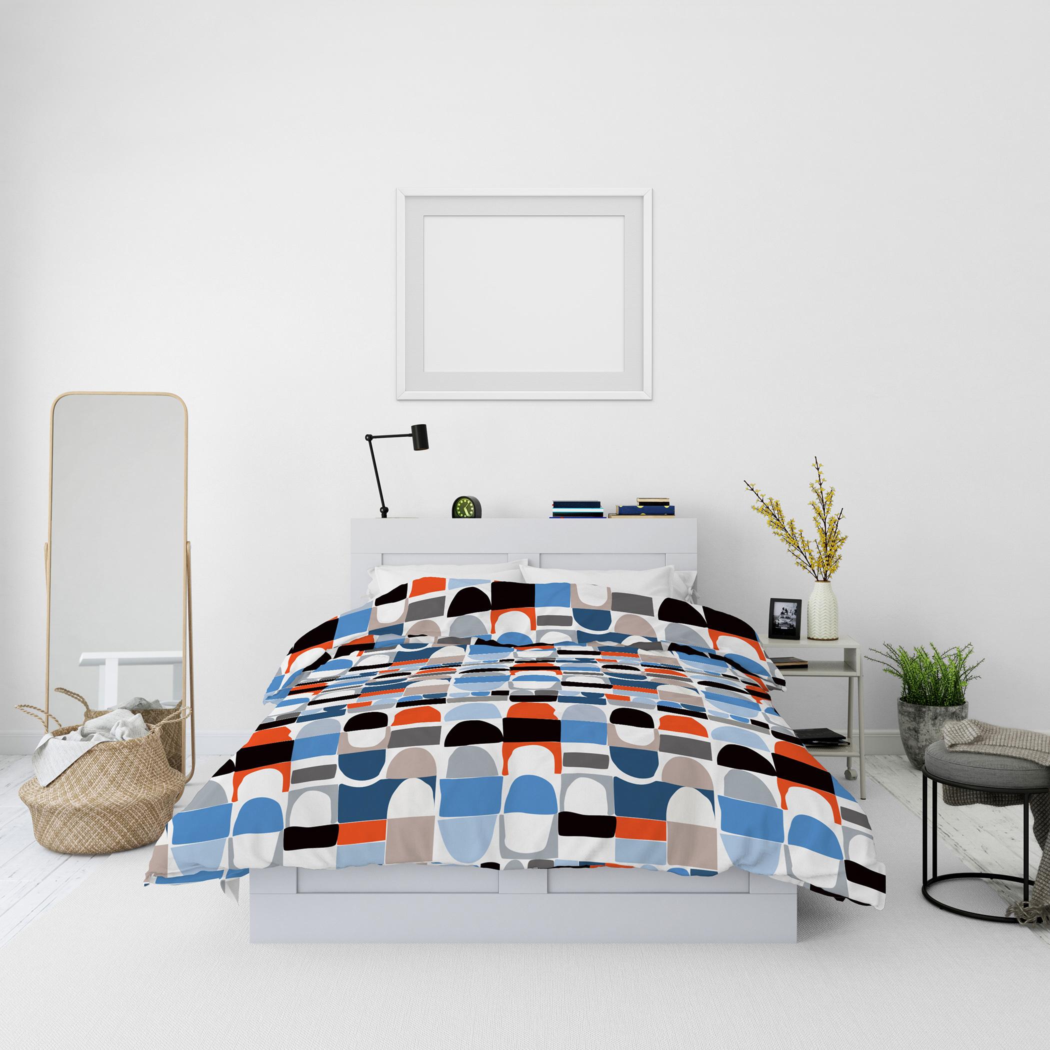 لحاف رول كينج بطبعات من آلتيما  - 220x240 سم-hbxbedroom-bedding-comfortersets-image-2