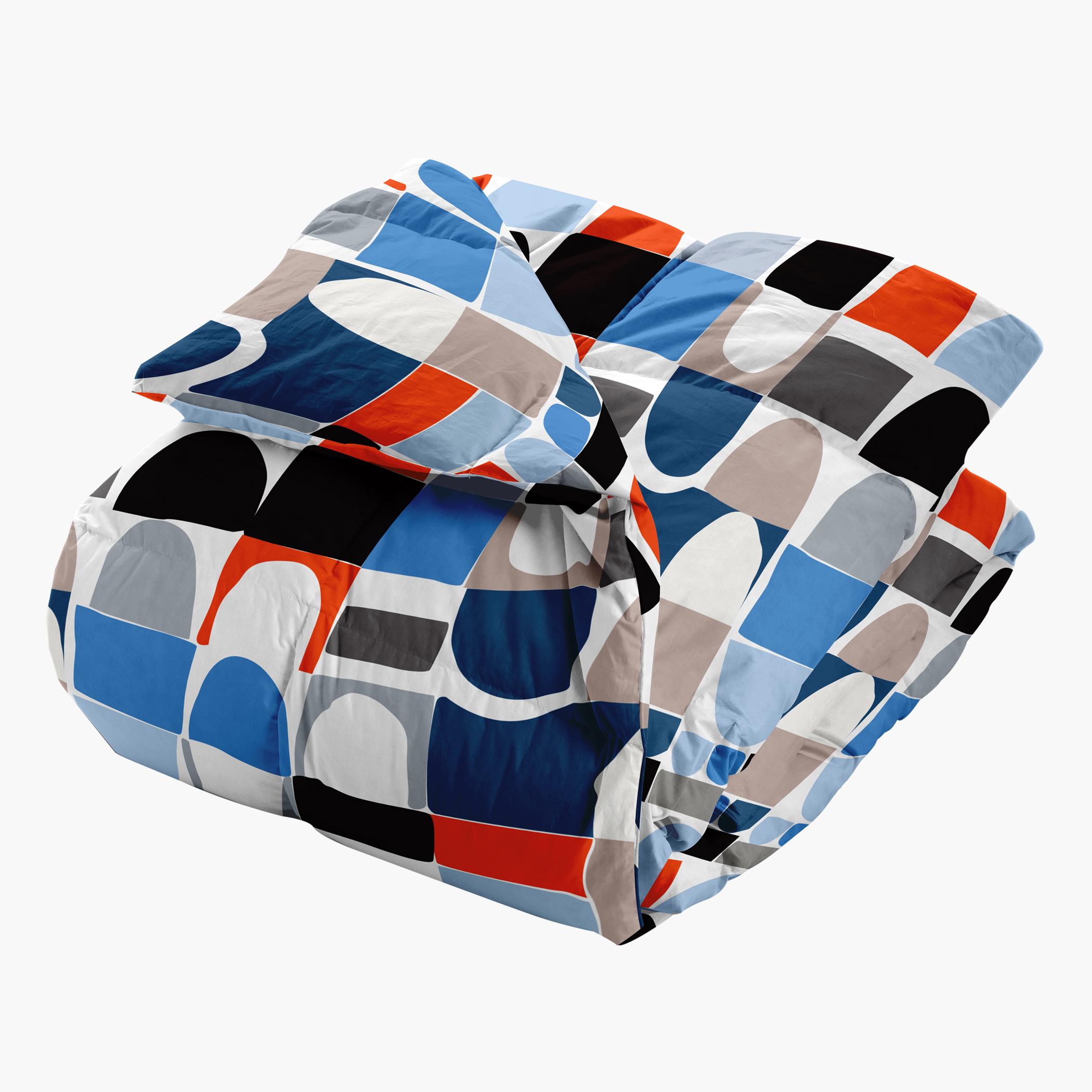 لحاف رول كينج بطبعات من آلتيما  - 220x240 سم-hbxbedroom-bedding-comfortersets-image-3