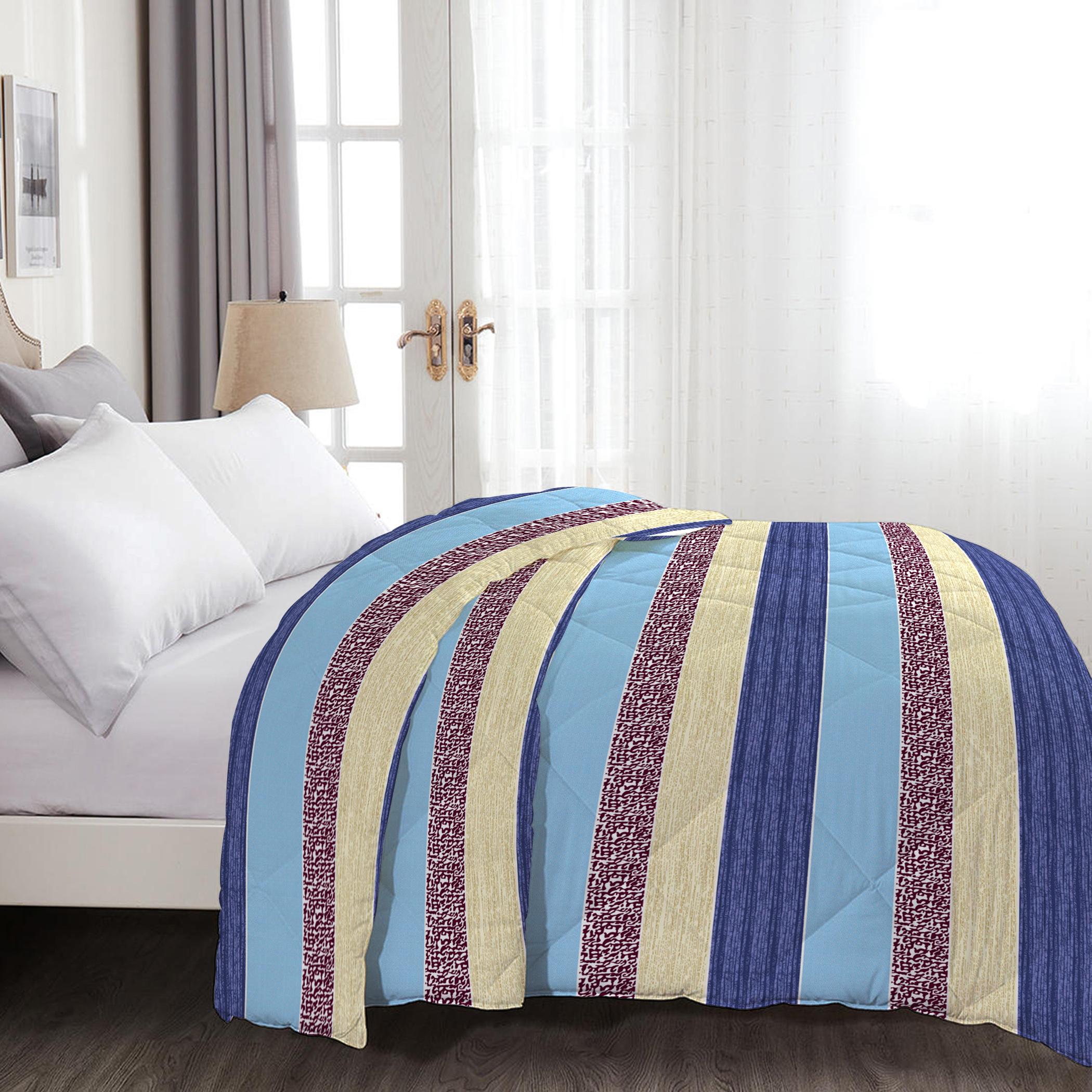 لحاف رول كينج بطبعات من آلتيما  - 220x240 سم-hbxbedroom-bedding-comfortersets-image-1