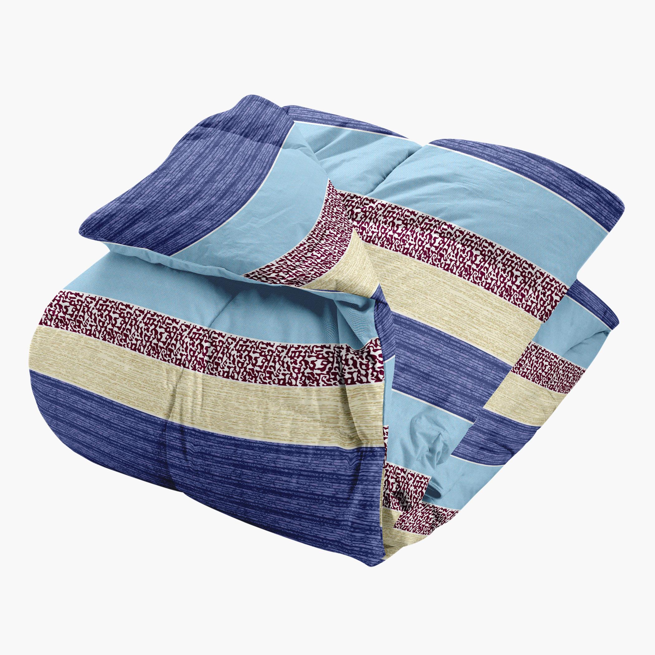 لحاف رول كينج بطبعات من آلتيما  - 220x240 سم-hbxbedroom-bedding-comfortersets-image-4