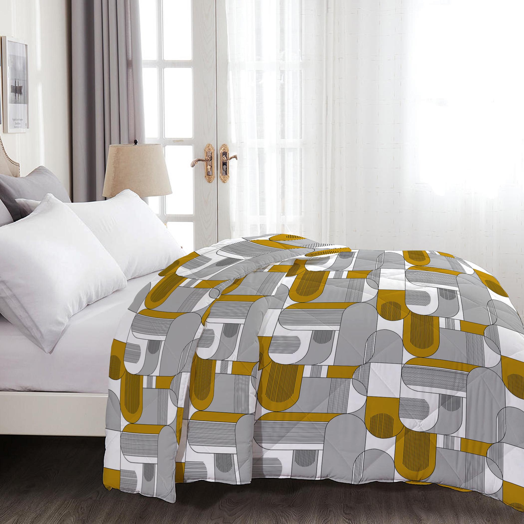 لحاف رول كينج بطبعات من آلتيما  - 220x240 سم-hbxbedroom-bedding-comfortersets-image-1