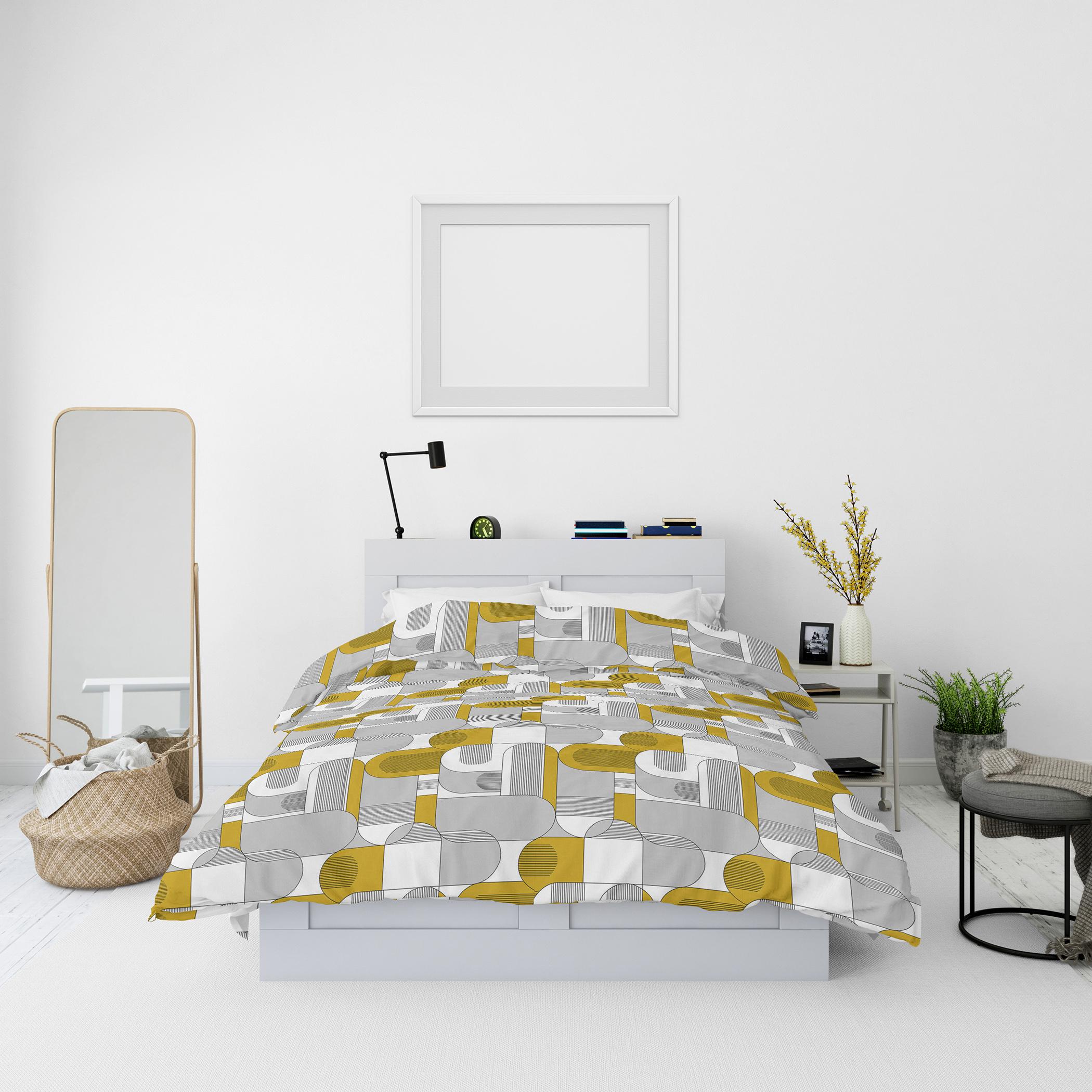 لحاف رول كينج بطبعات من آلتيما  - 220x240 سم-hbxbedroom-bedding-comfortersets-image-2