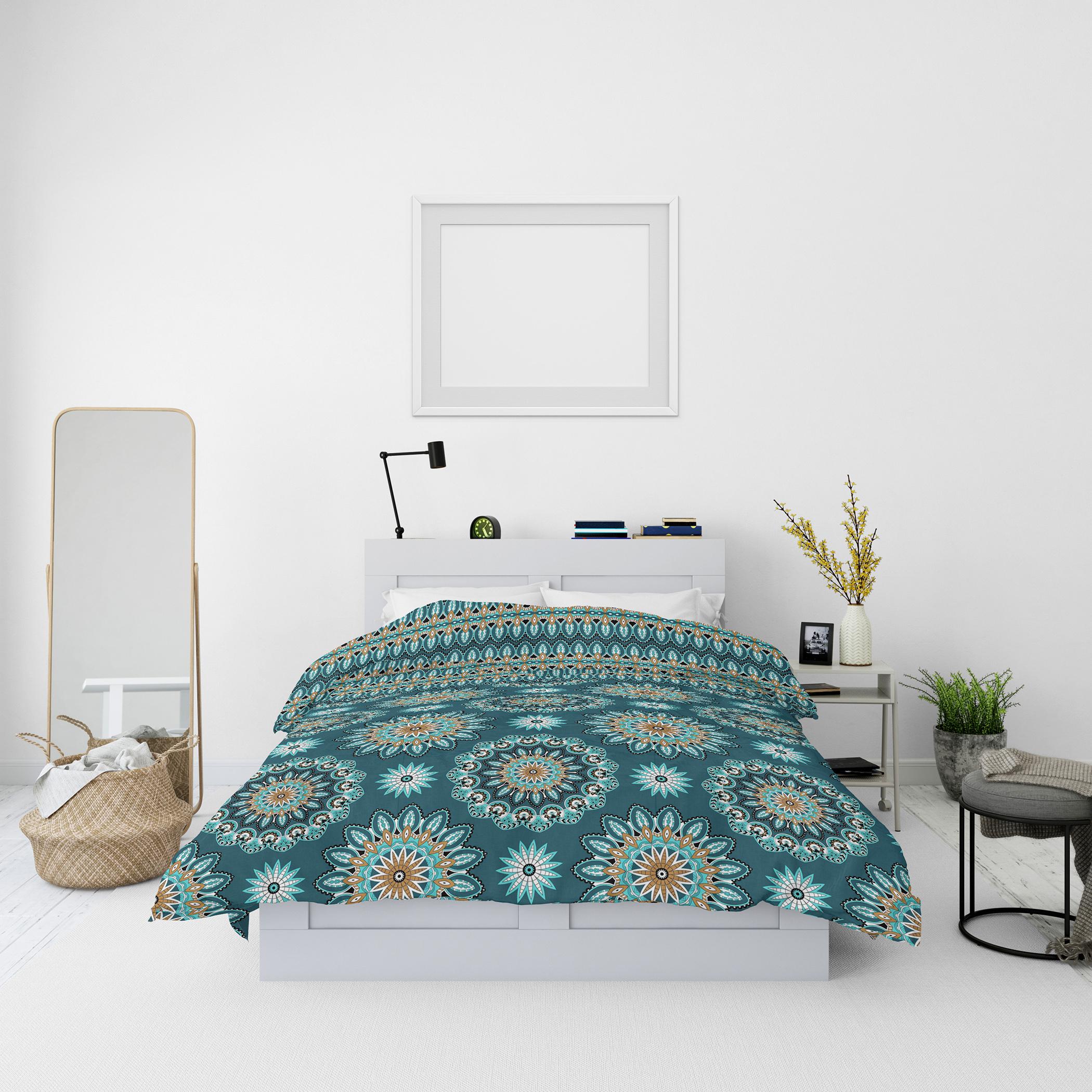 لحاف رول كينج بطبعات من آلتيما  - 220x240 سم-hbxbedroom-bedding-comfortersets-image-2