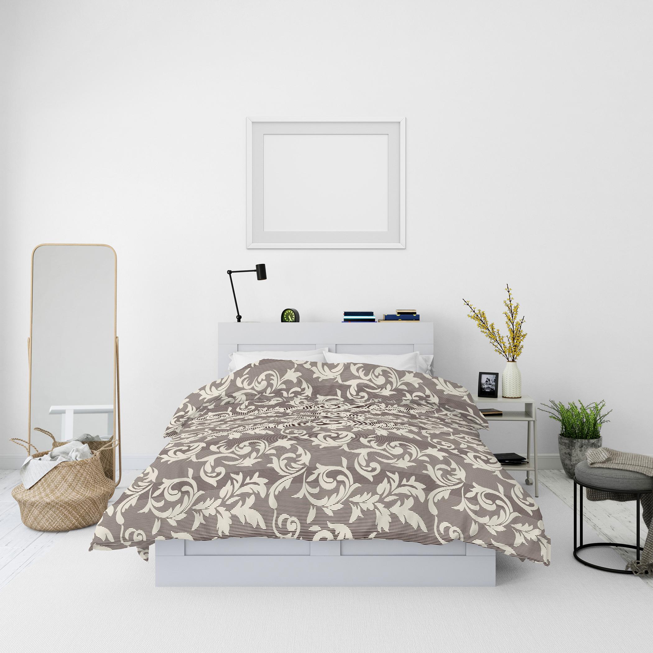 لحاف كينج رول بطبعات من آلتيما  - 220x240 سم-hbxbedroom-bedding-comfortersets-image-2