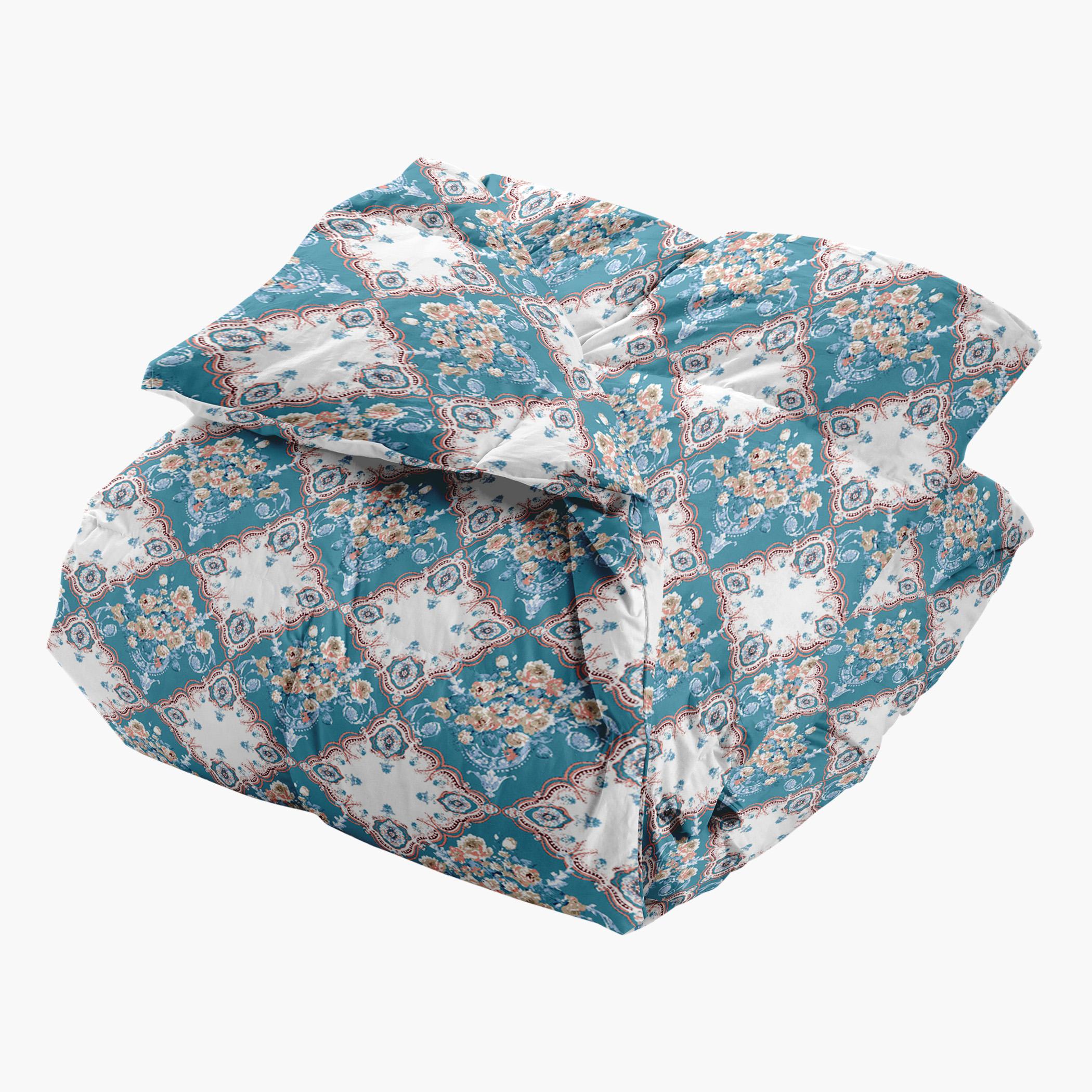 لحاف كينج رول بطبعات من آلتيما  - 220x240 سم-hbxbedroom-bedding-comfortersets-image-4