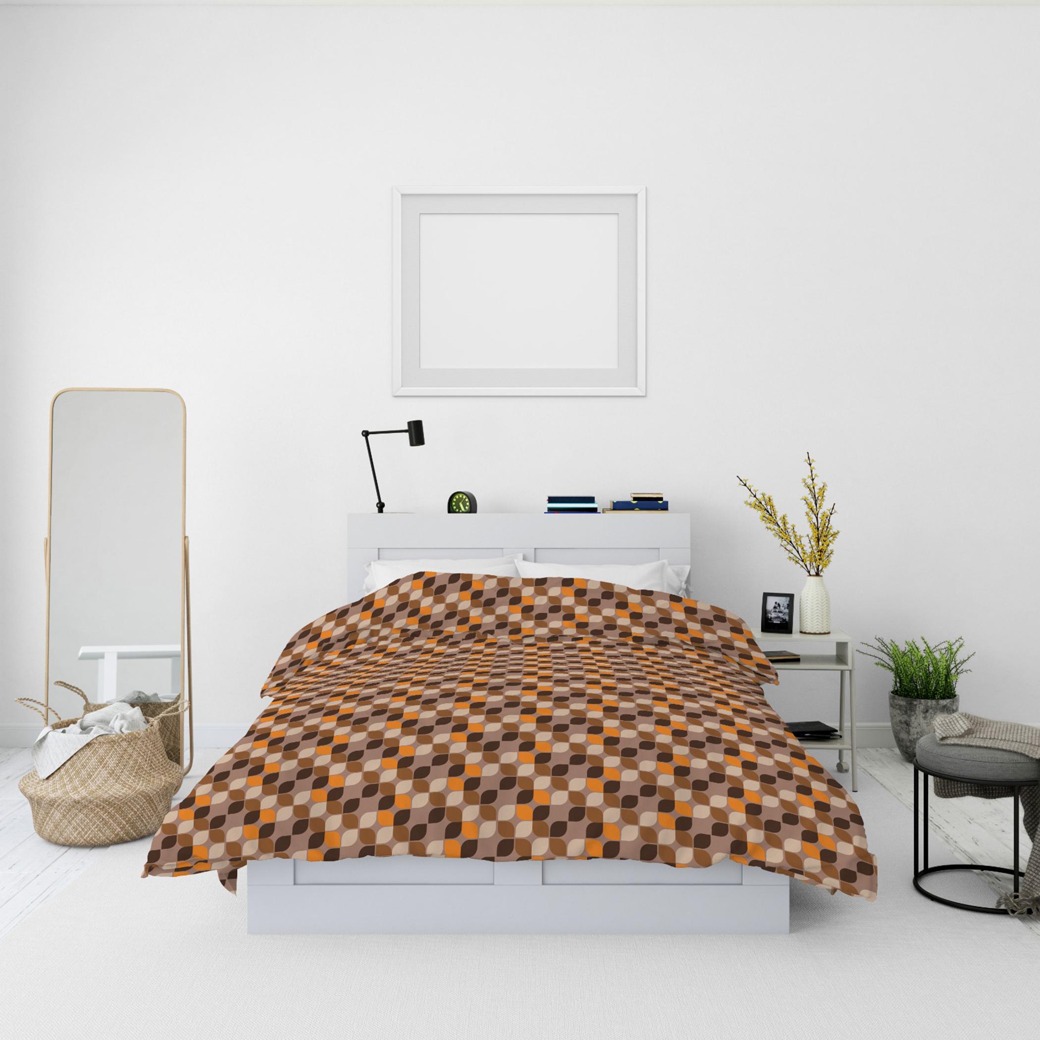 لحاف كينج رول بطبعات من آلتيما  - 220x240 سم-hbxbedroom-bedding-comfortersets-image-1