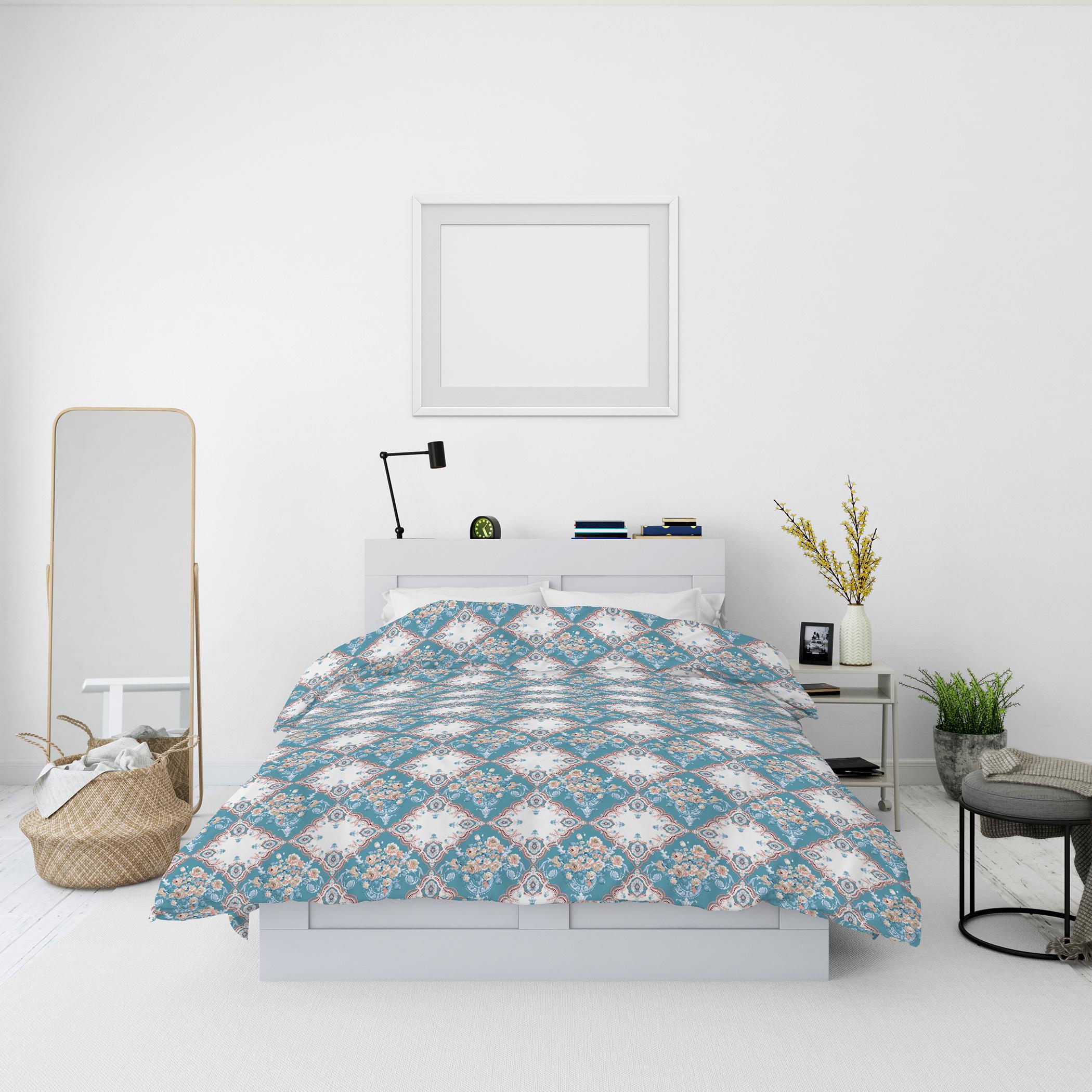لحاف رول سوبر كينج بطبعات من آلتيما  - 240x260 سم-hbxbedroom-bedding-comfortersets-image-2